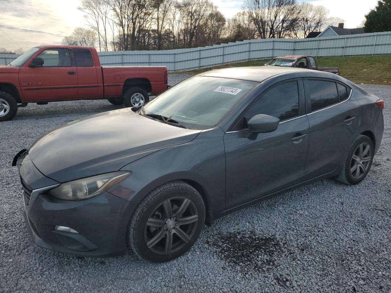 MAZDA 3 2014 jm1bm1v73e1160657