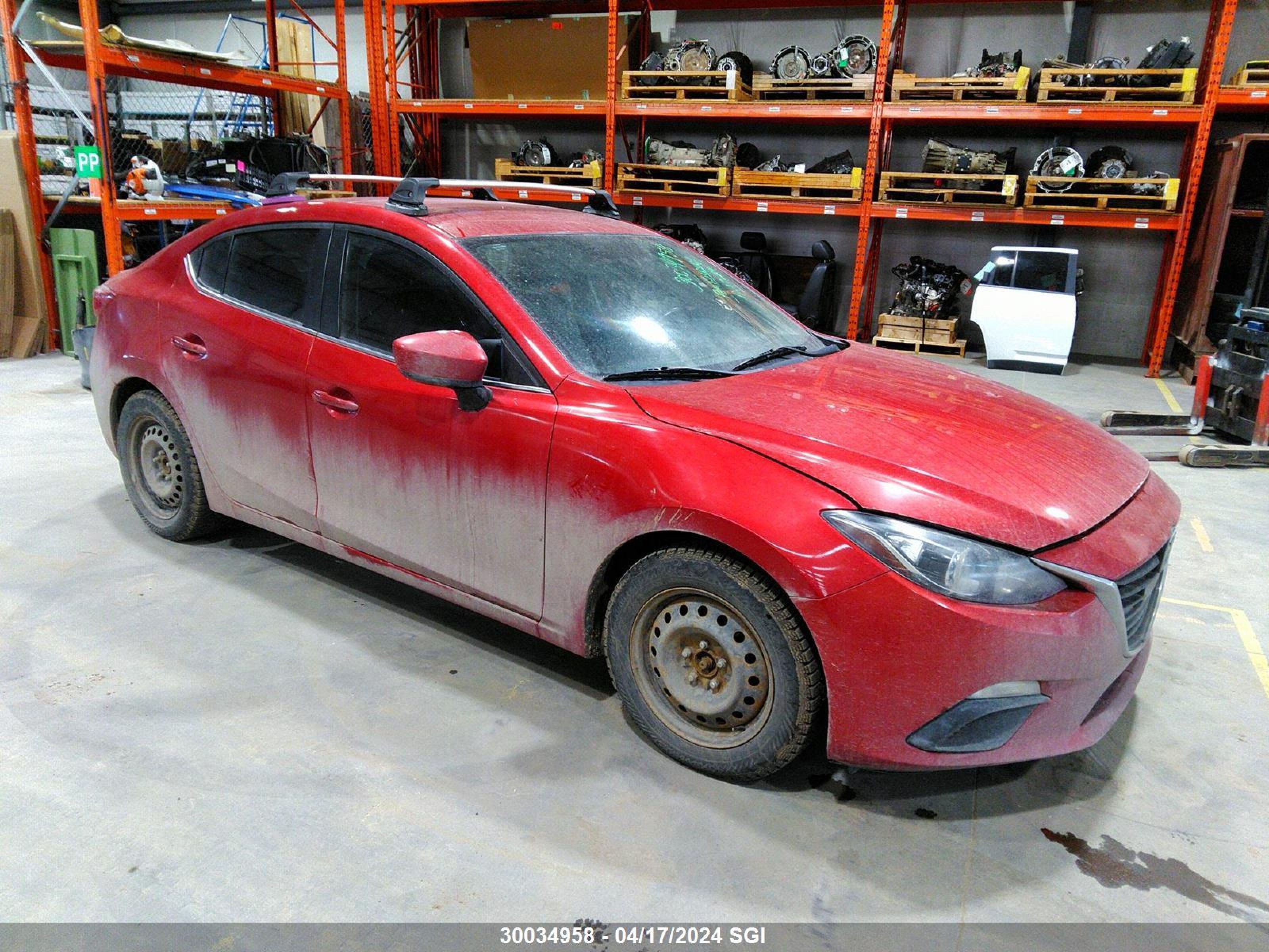 MAZDA 3 2014 jm1bm1v74e1116344