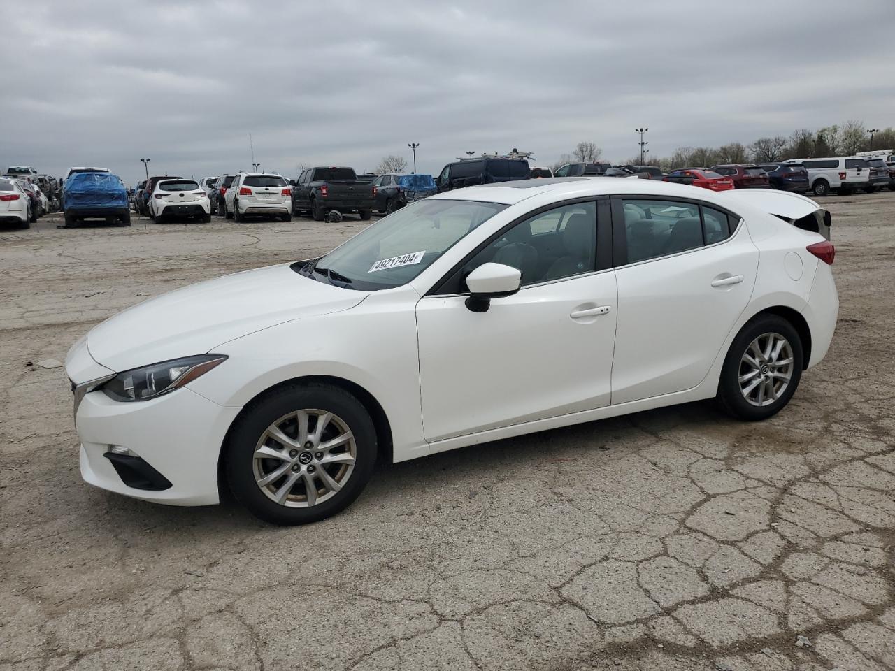 MAZDA 3 2014 jm1bm1v75e1184622