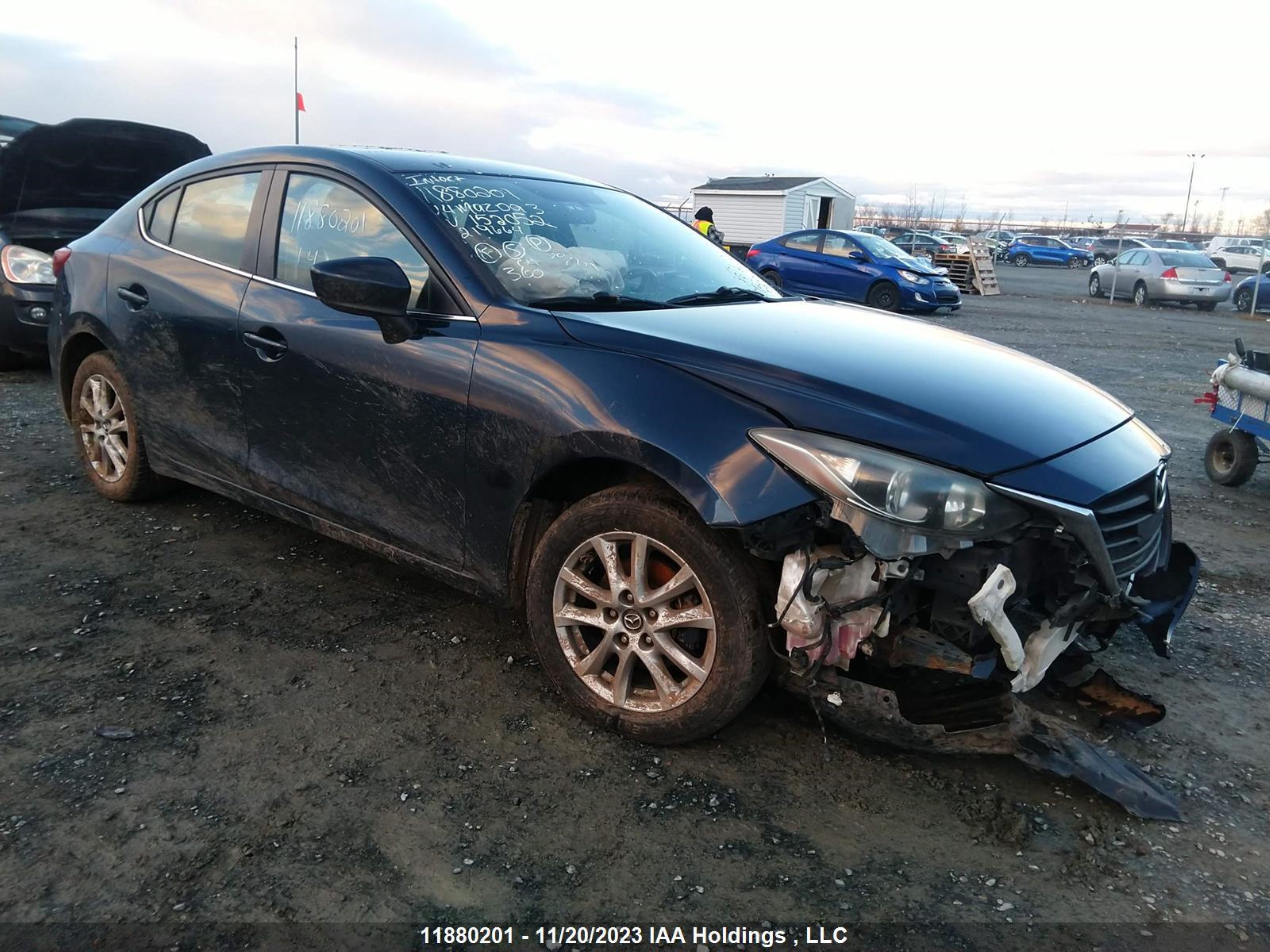 MAZDA 3 2014 jm1bm1v76e1152052