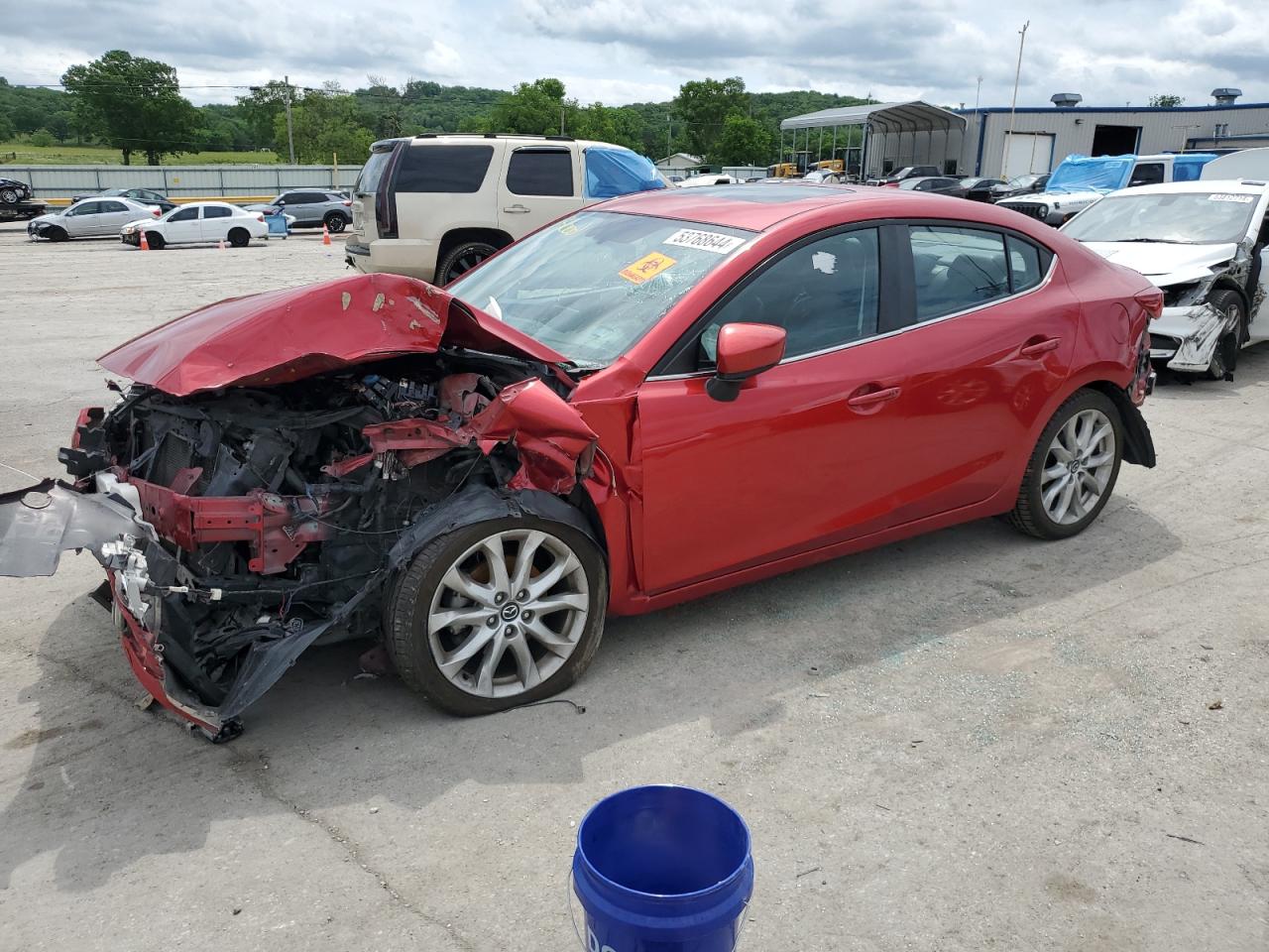 MAZDA 3 2014 jm1bm1w31e1107936