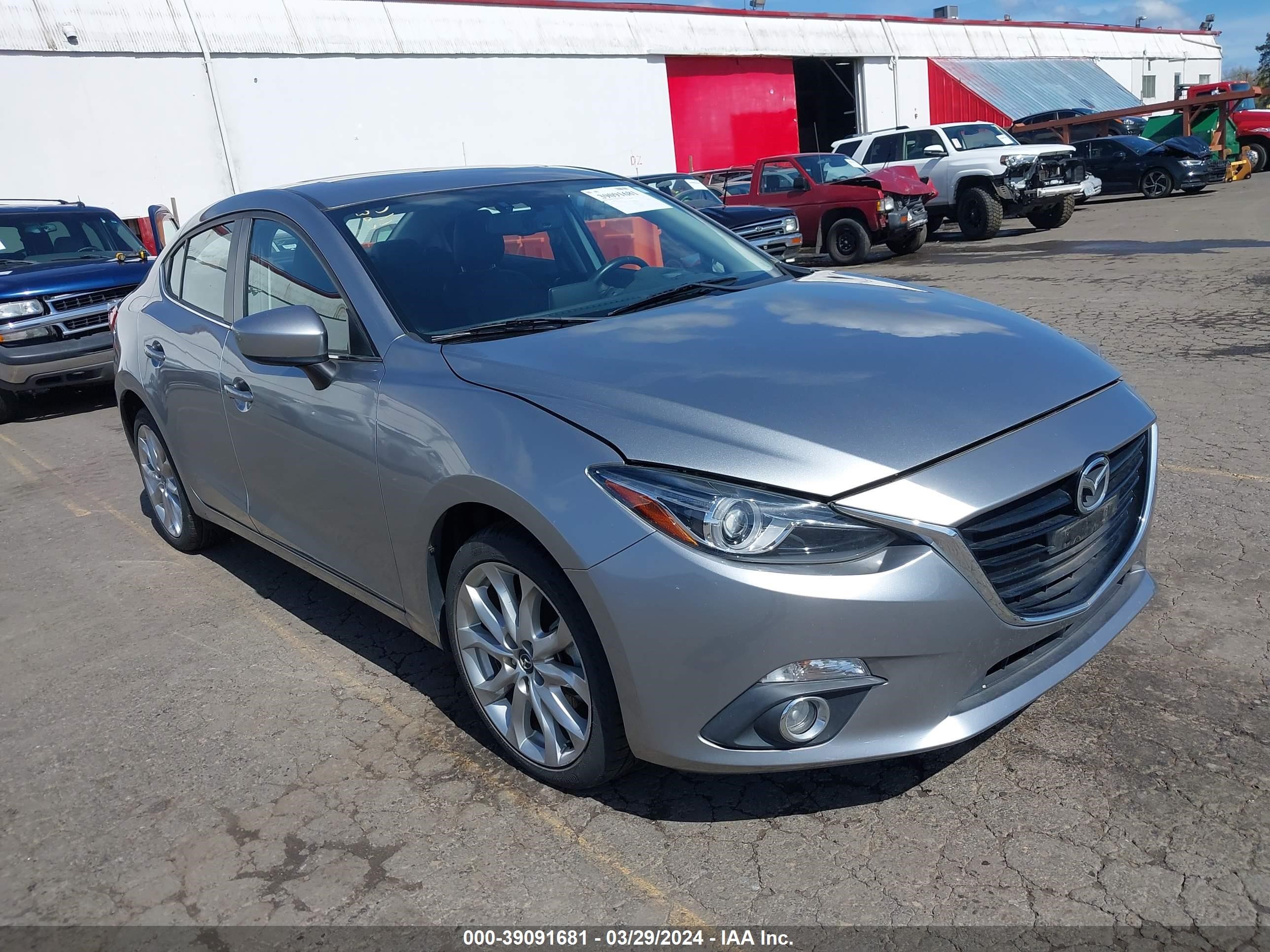 MAZDA 3 2014 jm1bm1w35e1150742