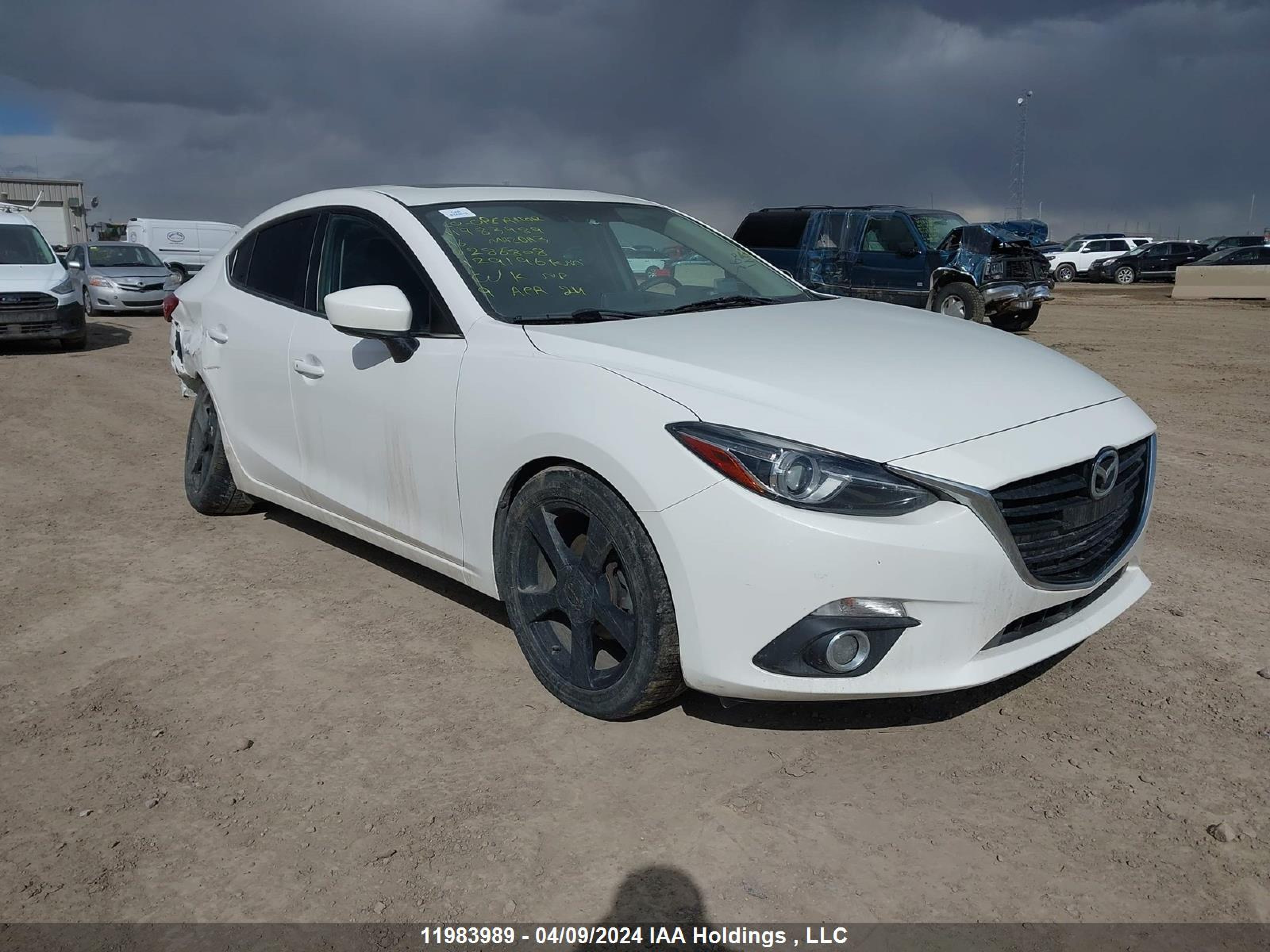 MAZDA 3 2016 jm1bm1w35g1286808