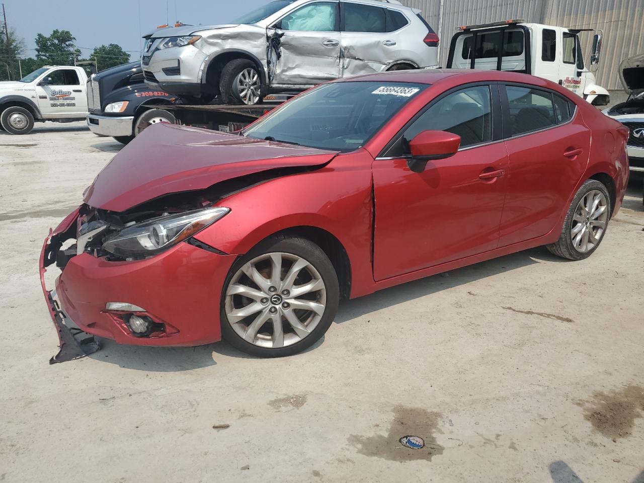 MAZDA 3 2014 jm1bm1w37e1114910