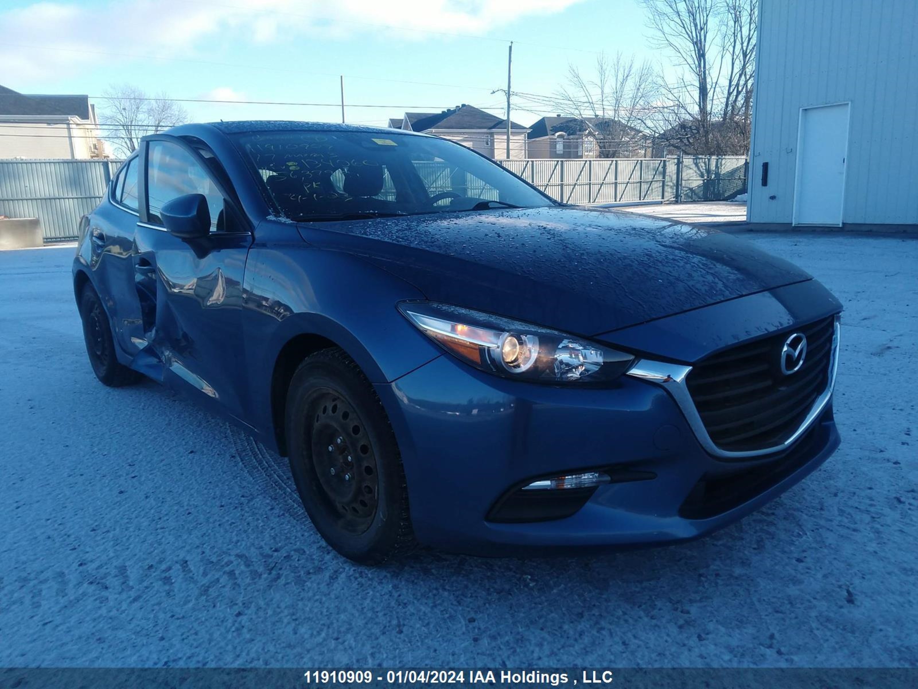 MAZDA 3 2017 jm1bn1l78h1134060