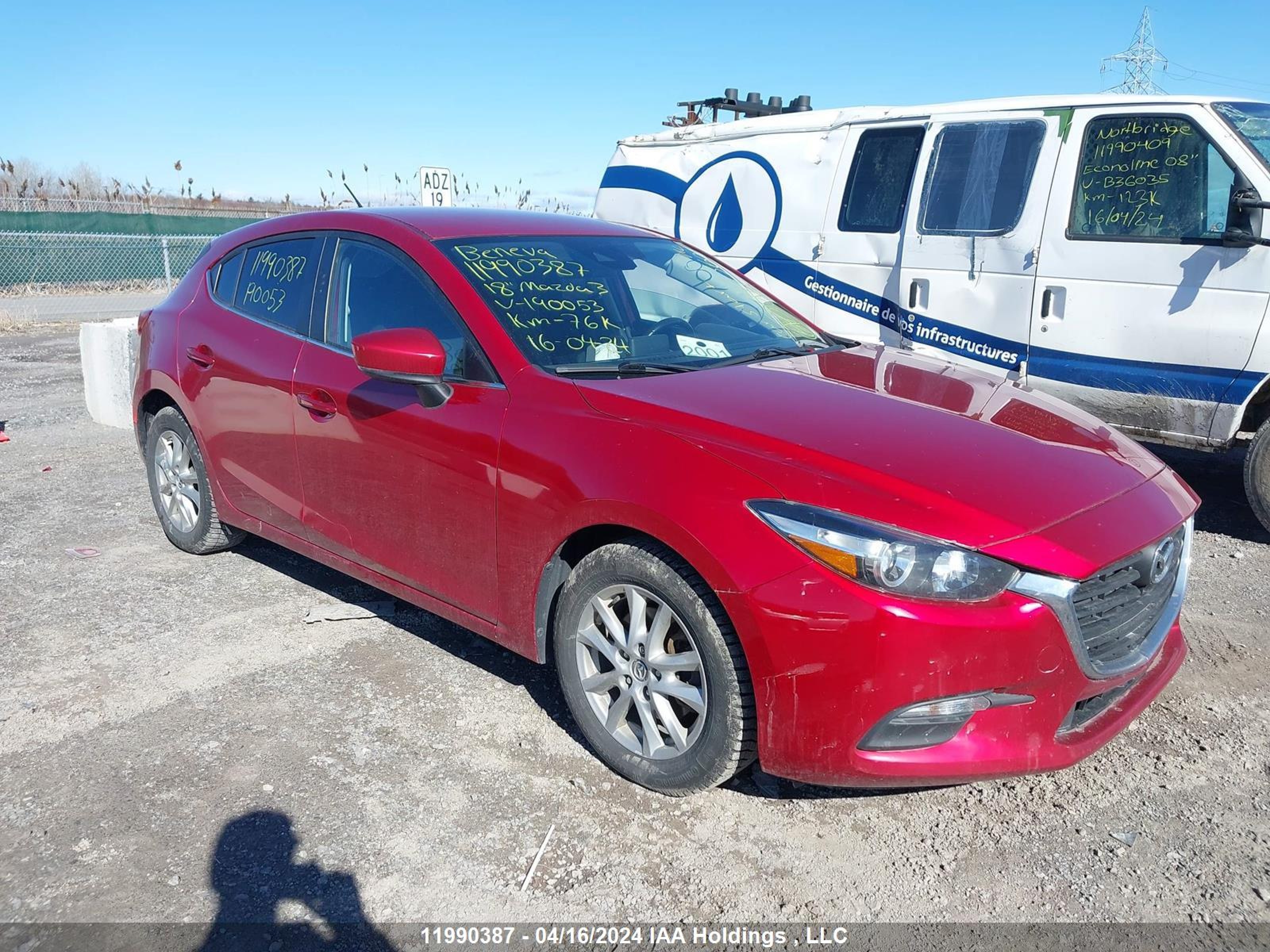 MAZDA 3 2018 jm1bn1l78j1190053