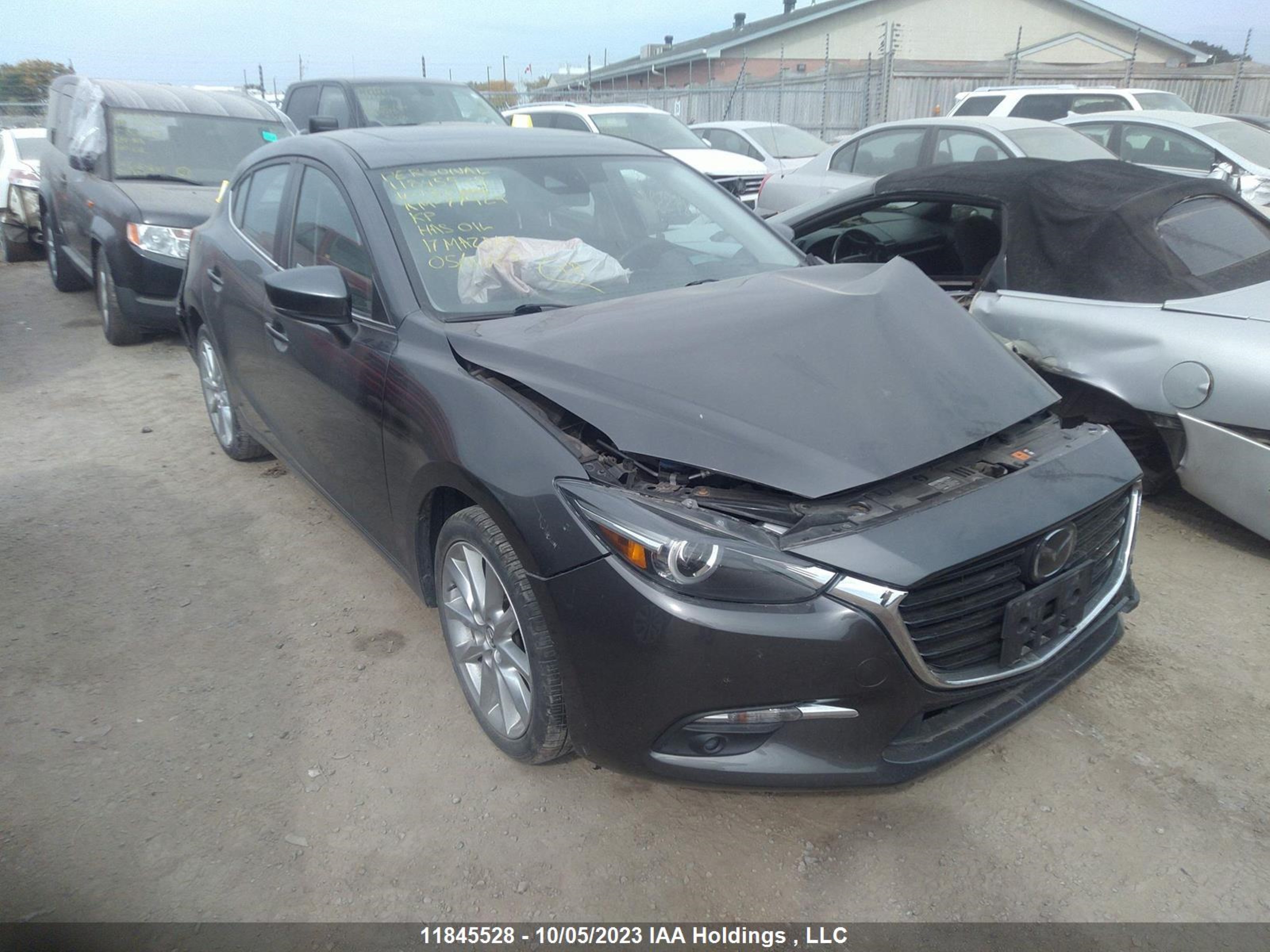 MAZDA 3 2017 jm1bn1m32h1130856