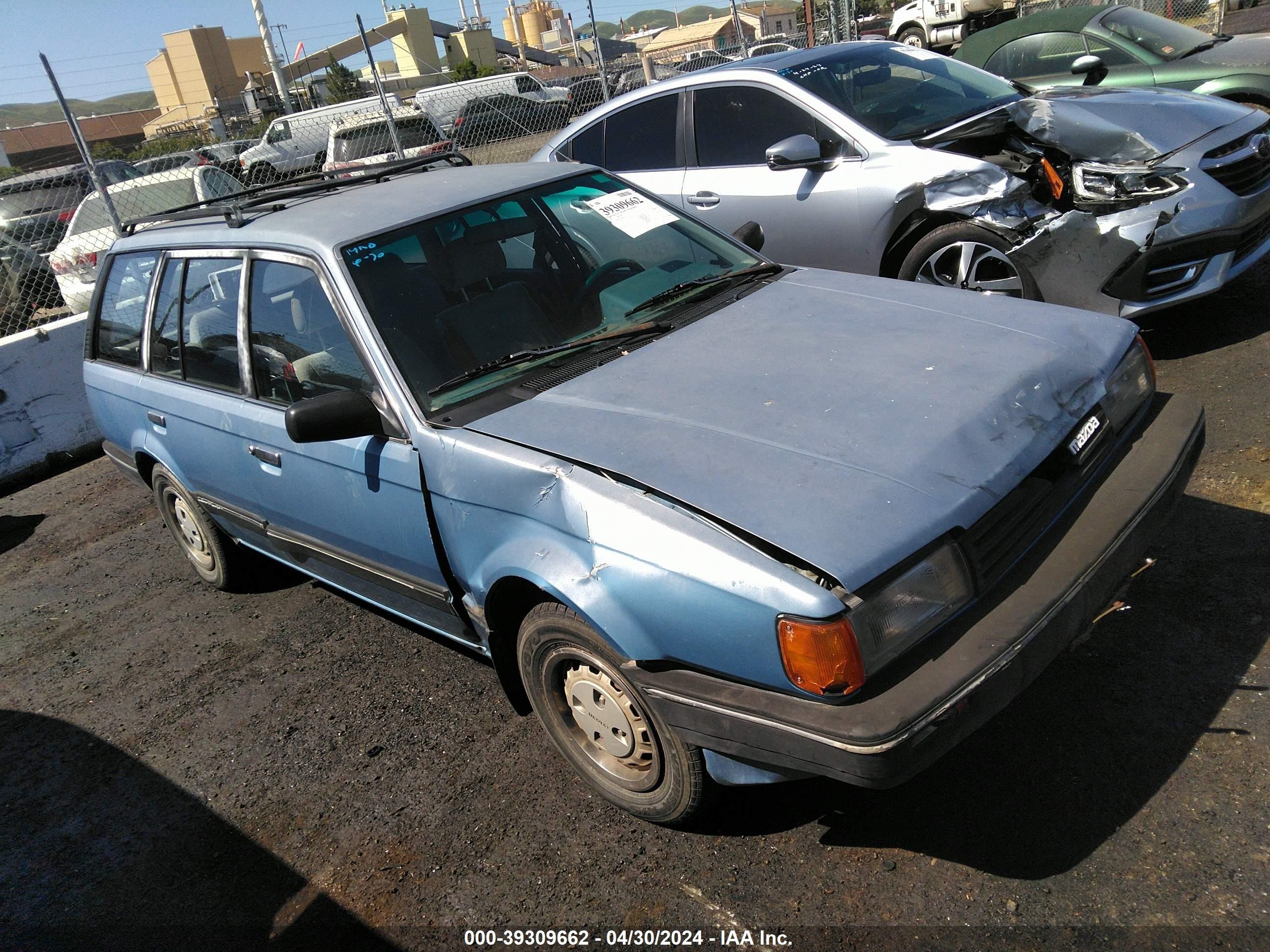 MAZDA 323 1987 jm1bw622xh0500235