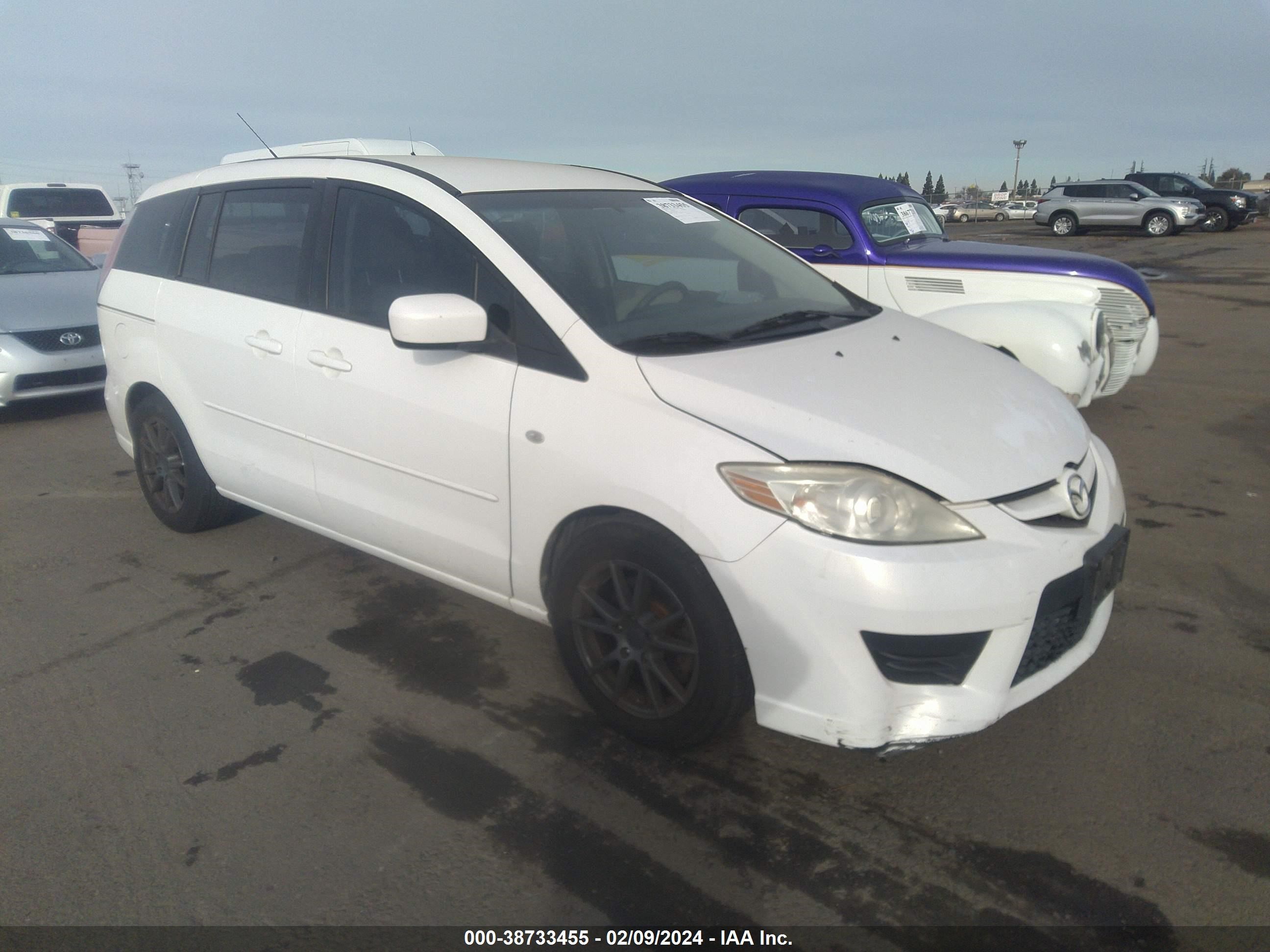 MAZDA 5 2009 jm1cr293190342646