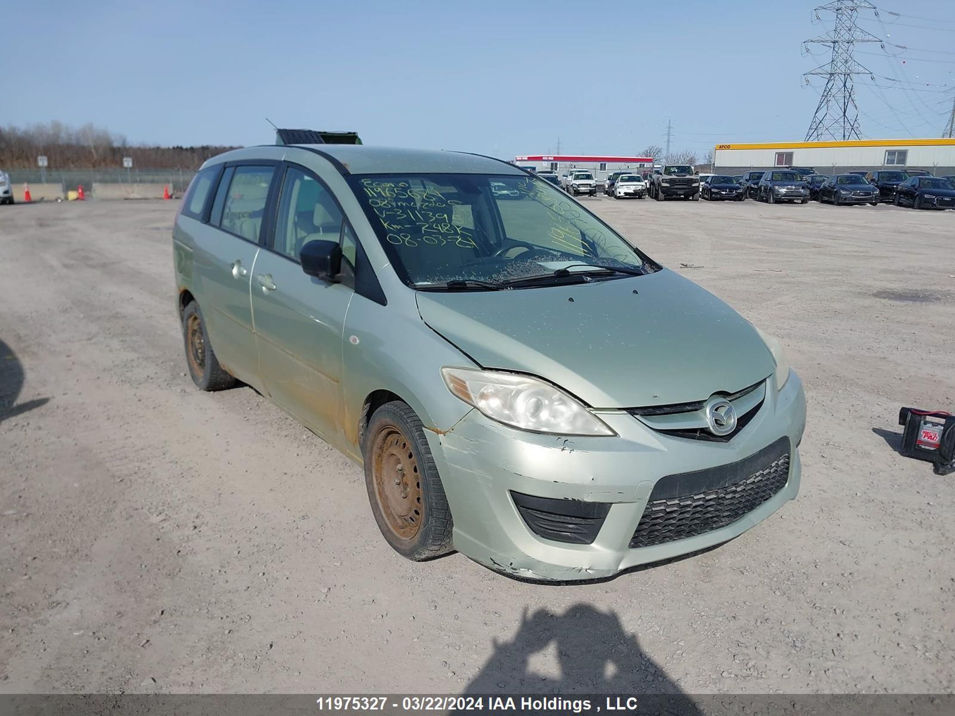 MAZDA 5 2008 jm1cr293380311395