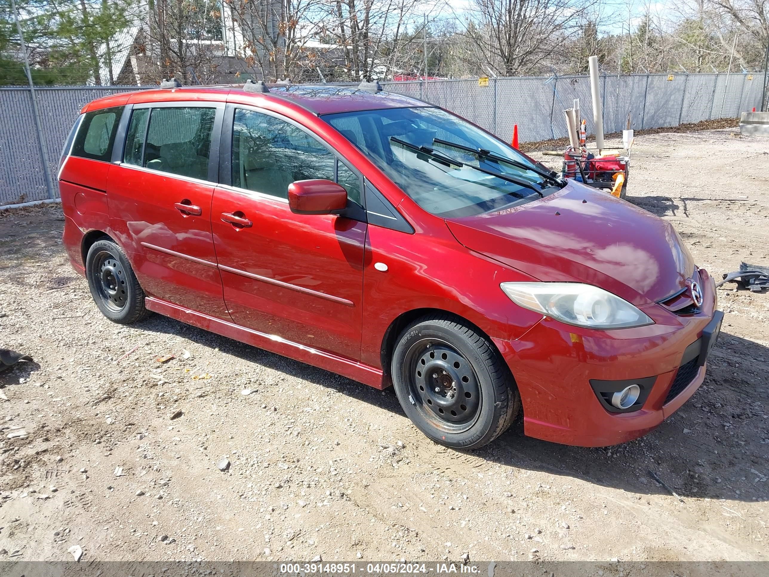 MAZDA 5 2008 jm1cr293480322809