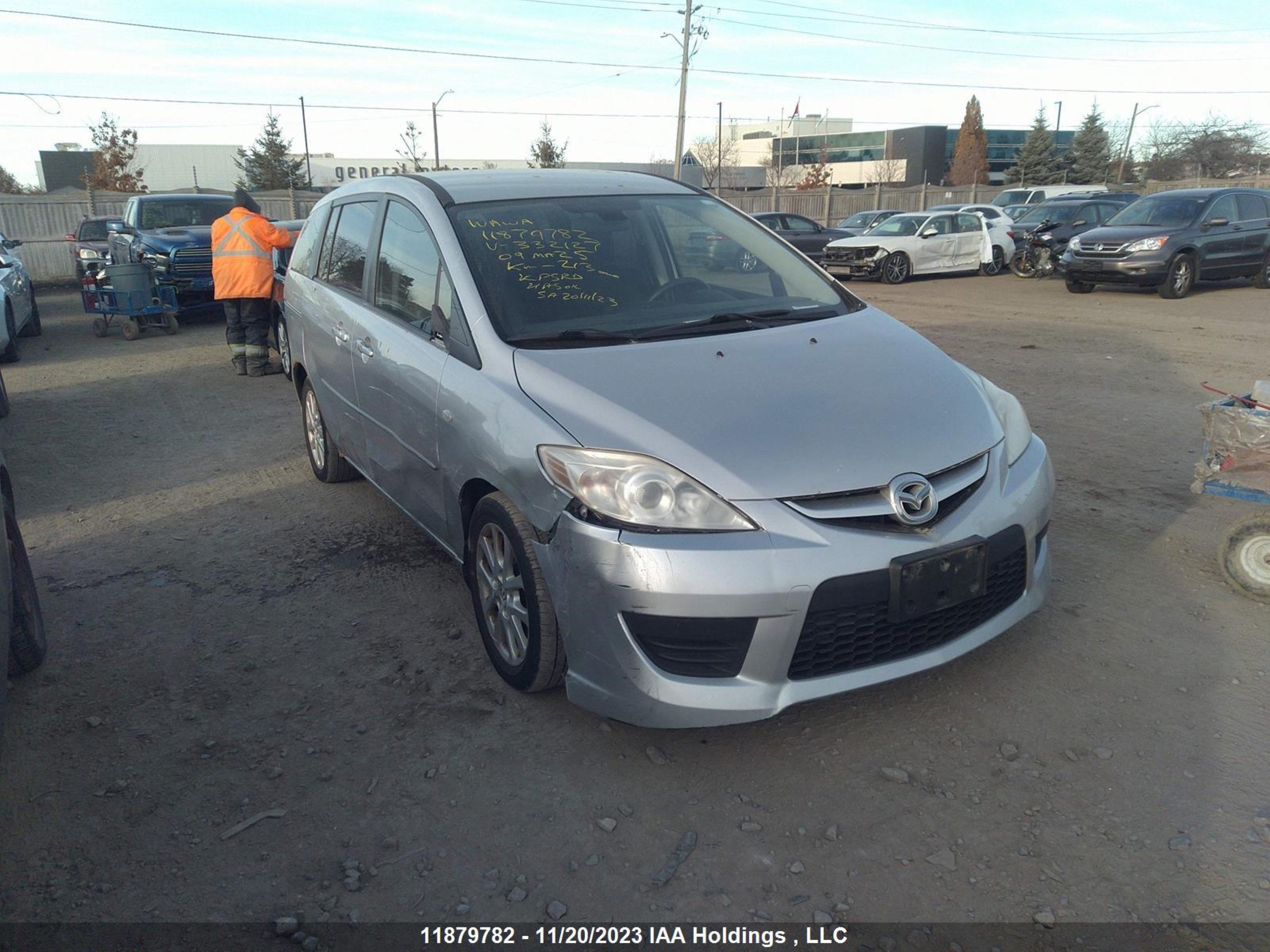 MAZDA 5 2009 jm1cr293490332127