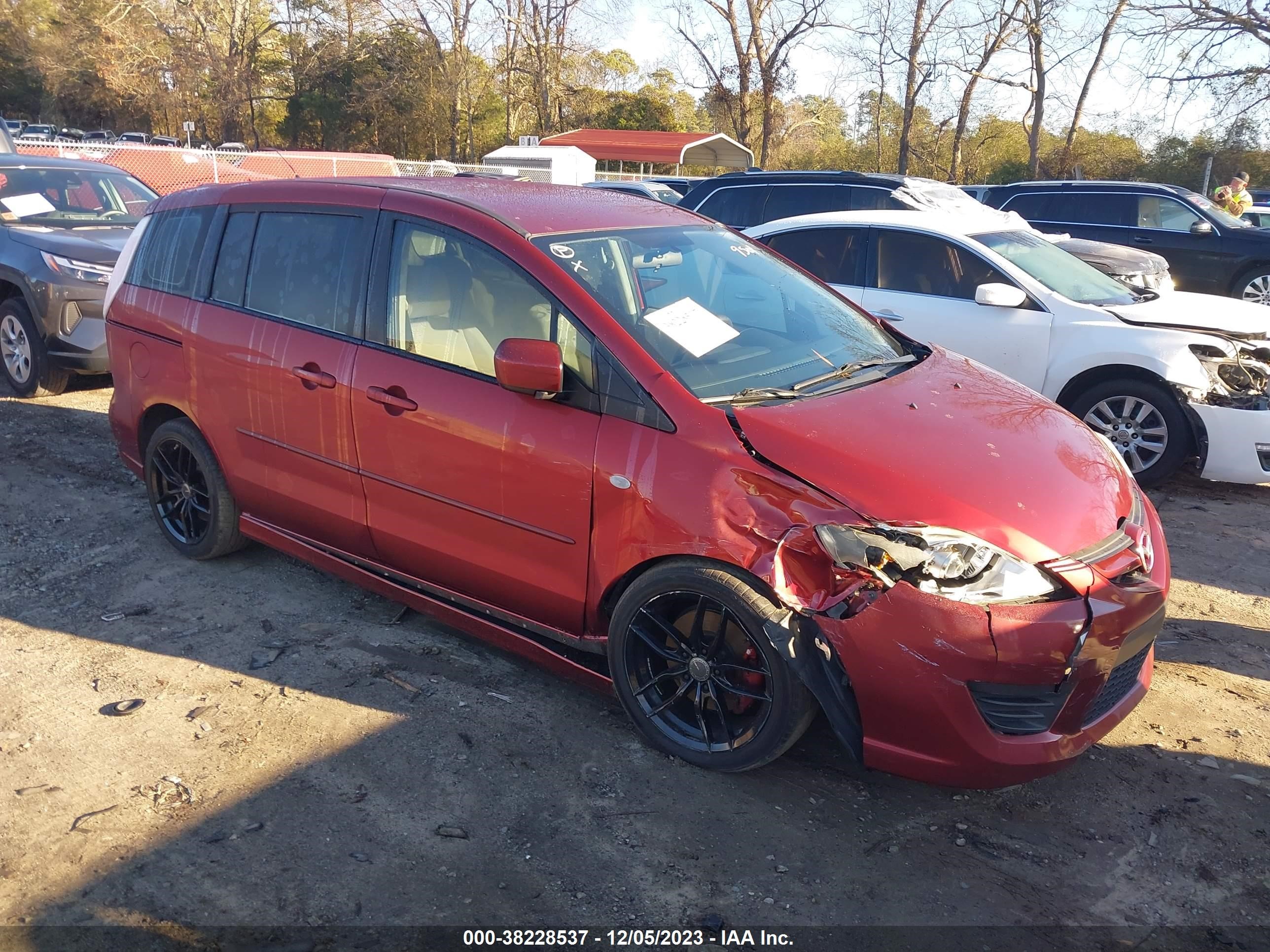 MAZDA 5 2008 jm1cr293580319501