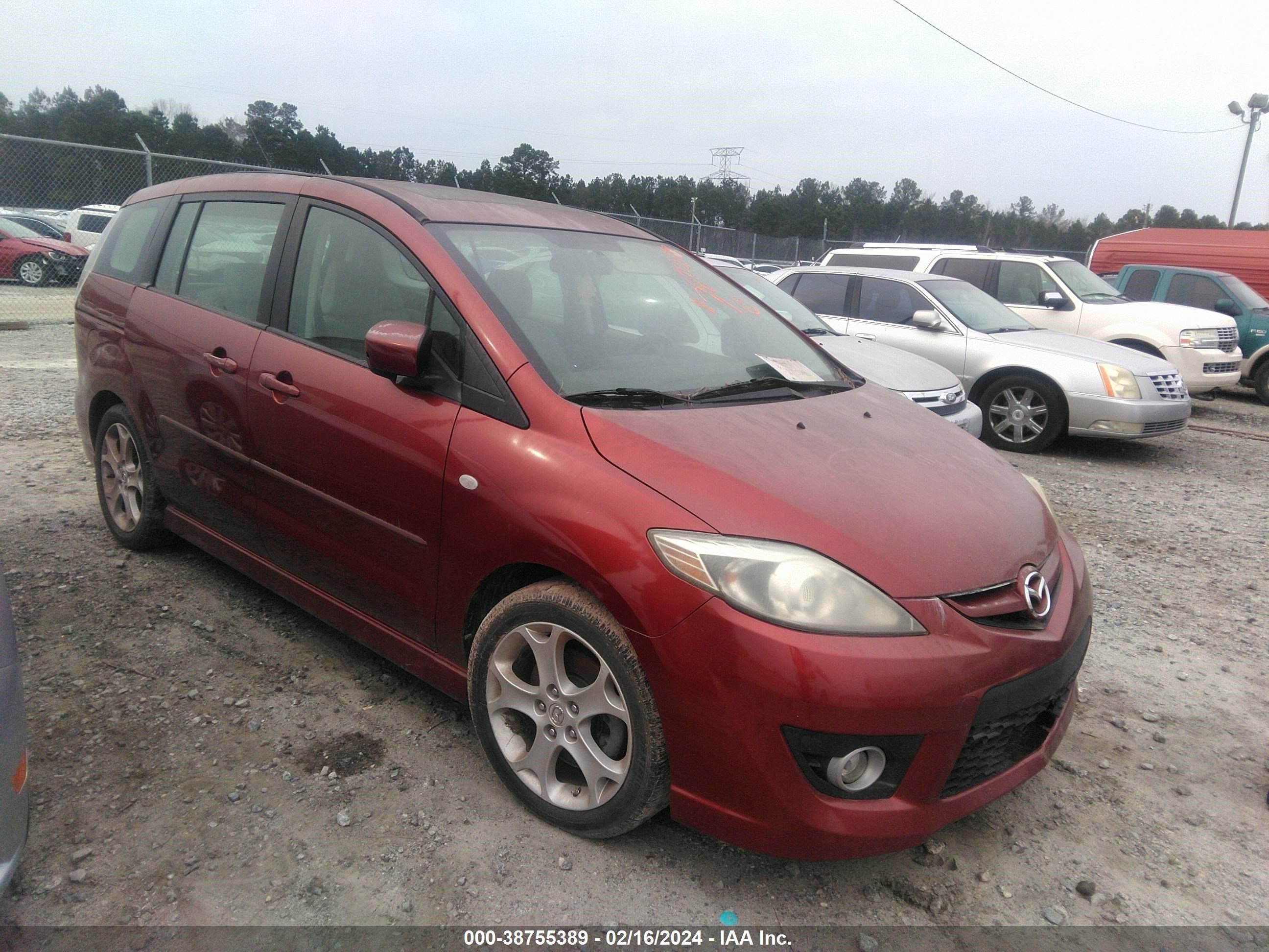 MAZDA 5 2008 jm1cr293880322604