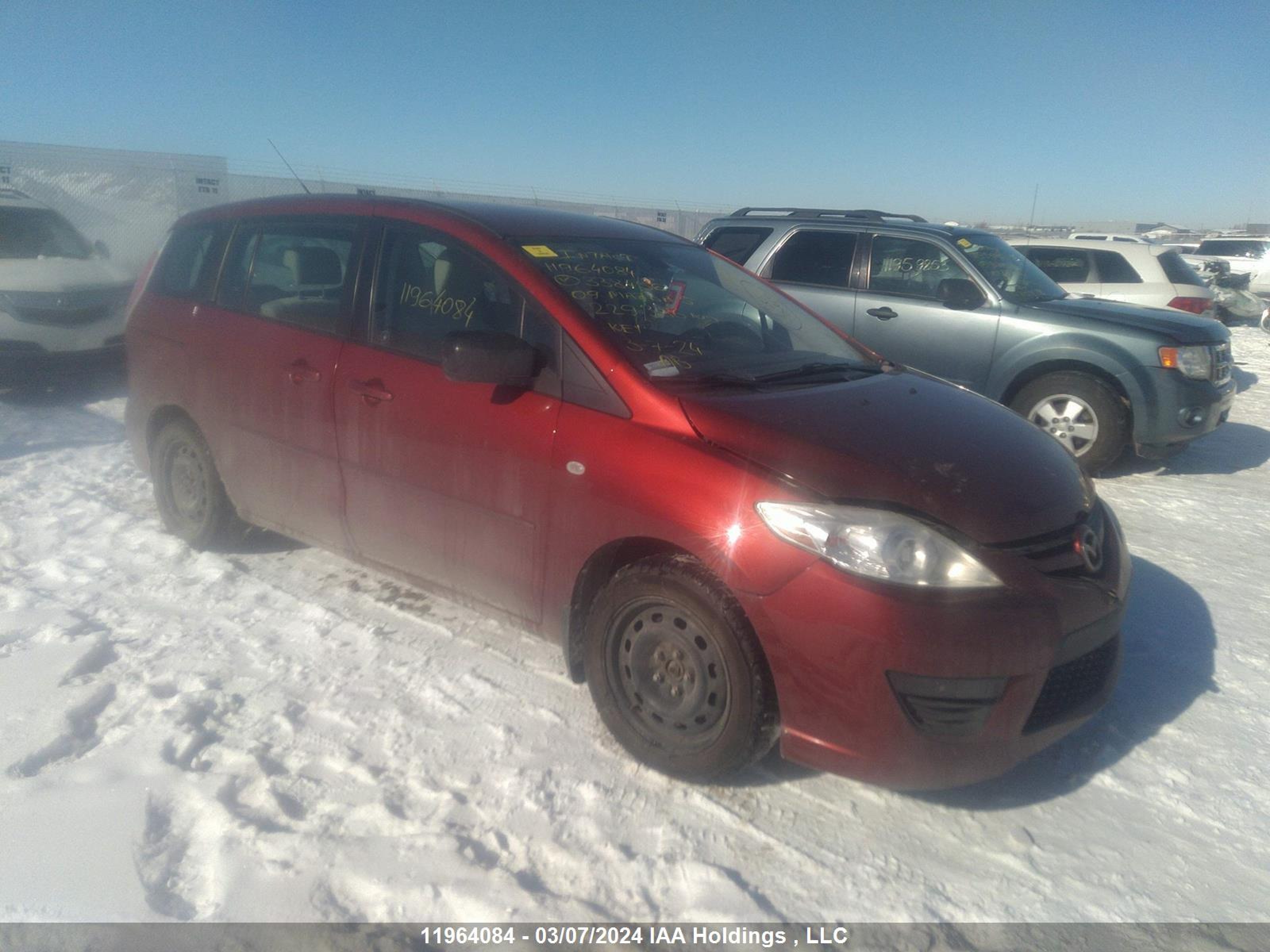 MAZDA 5 2009 jm1cr293990338456