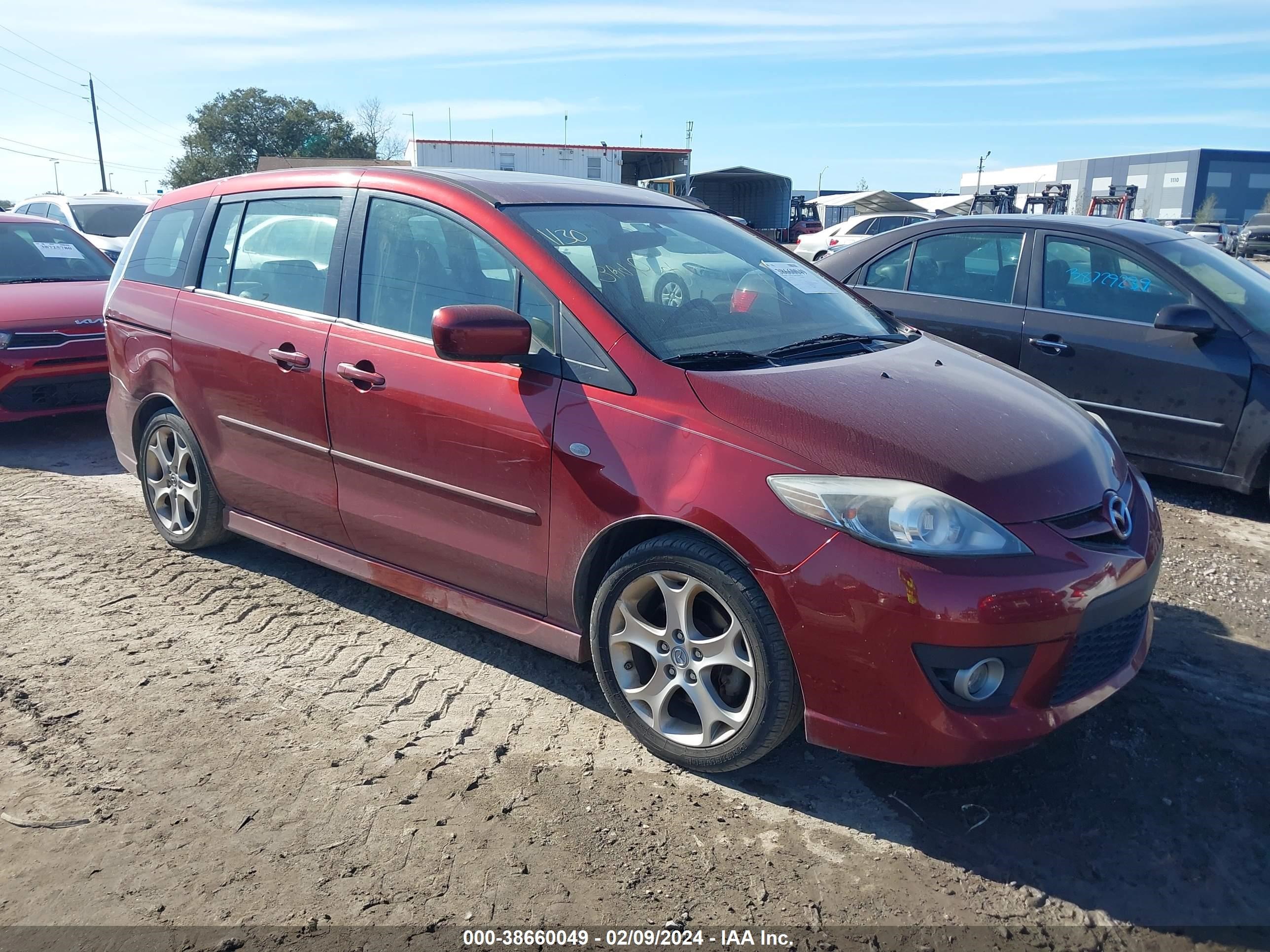 MAZDA 5 2008 jm1cr293x80324595