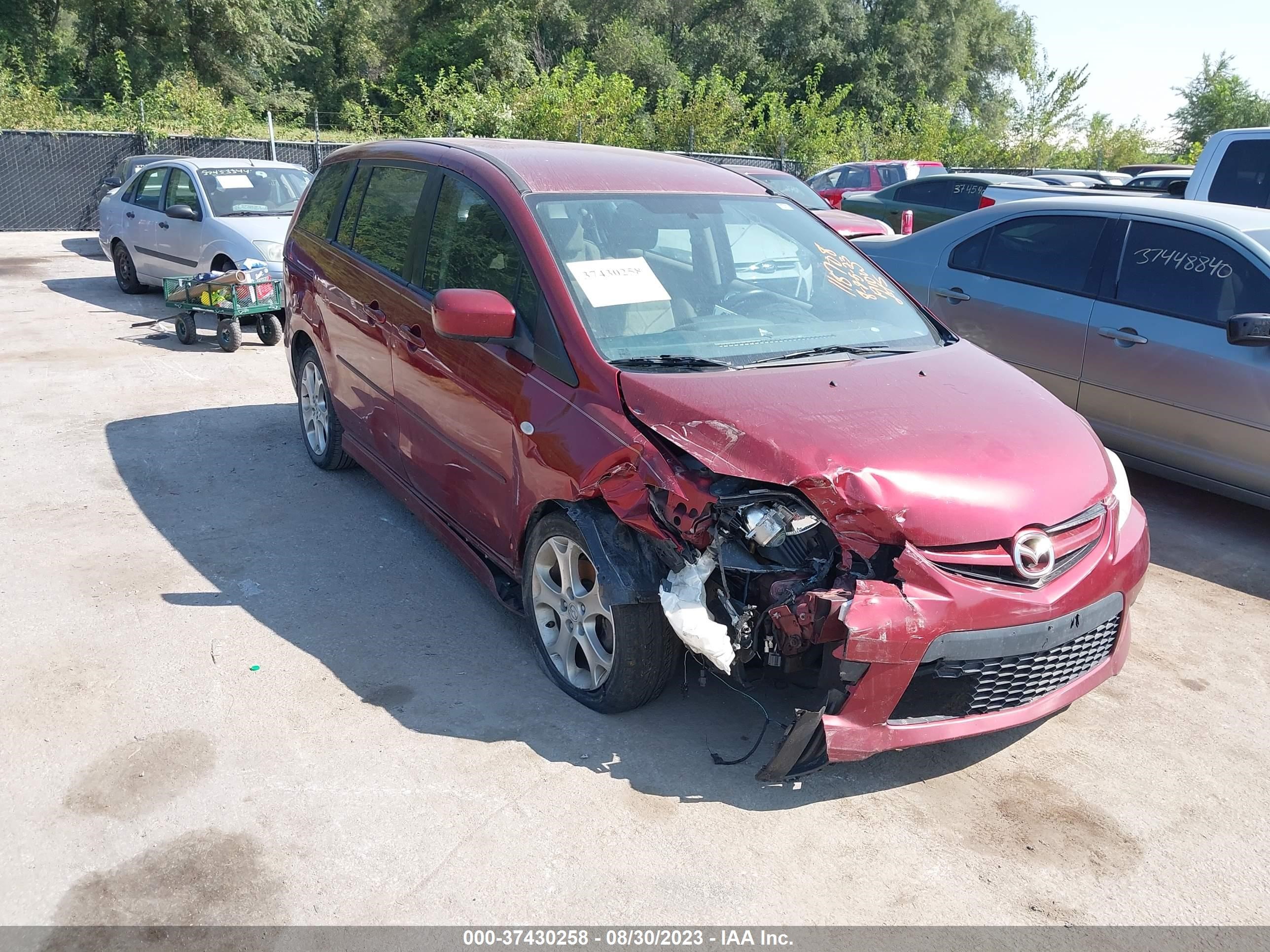 MAZDA 5 2008 jm1cr293x80326850