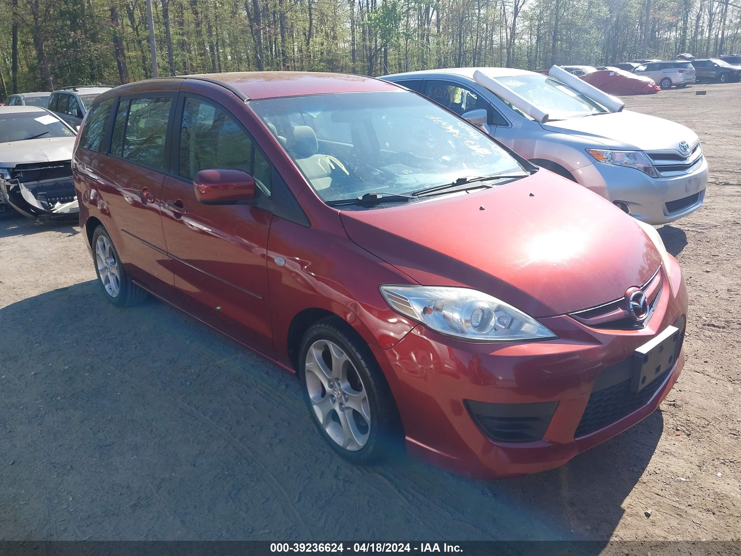 MAZDA 5 2009 jm1cr29l390337674