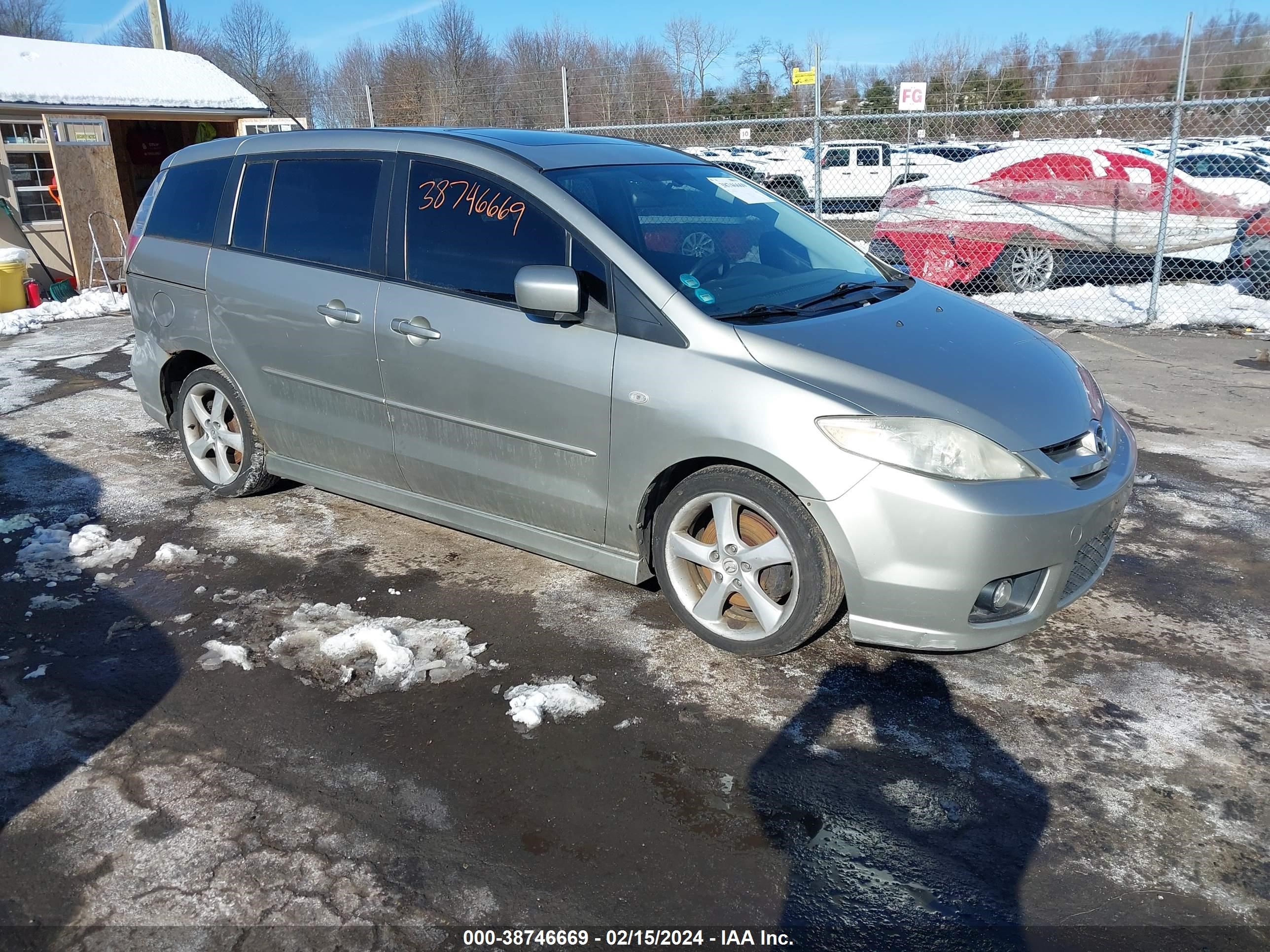 MAZDA 5 2007 jm1cr29l770149530