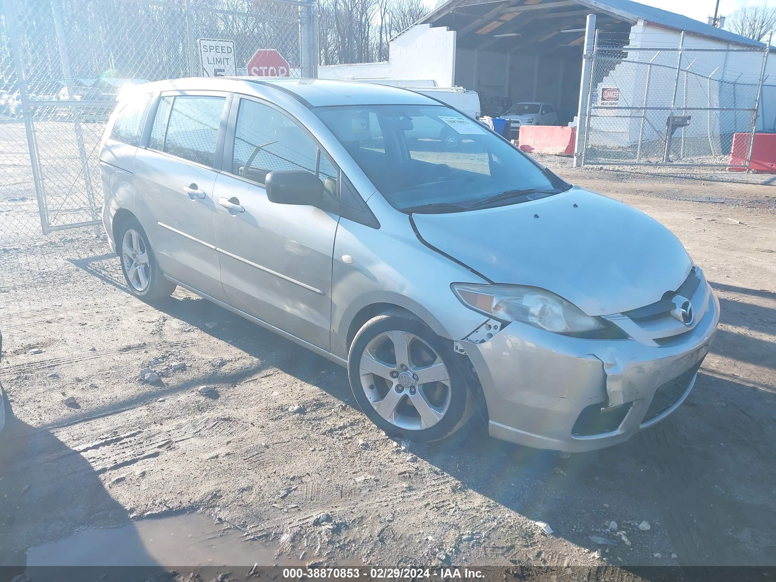 MAZDA 5 2007 jm1cr29lx70153636