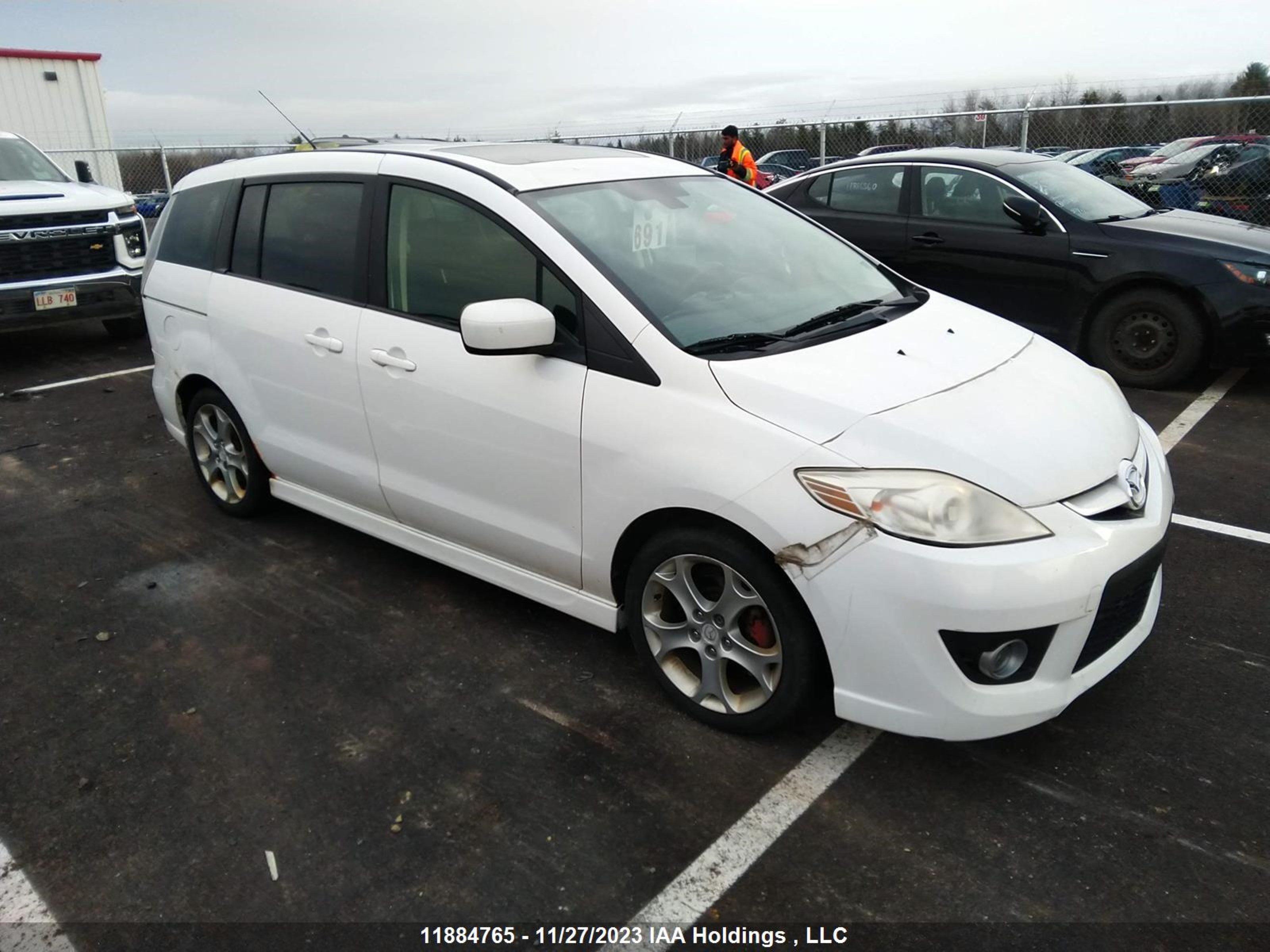 MAZDA 5 2010 jm1cr2w34a0368604