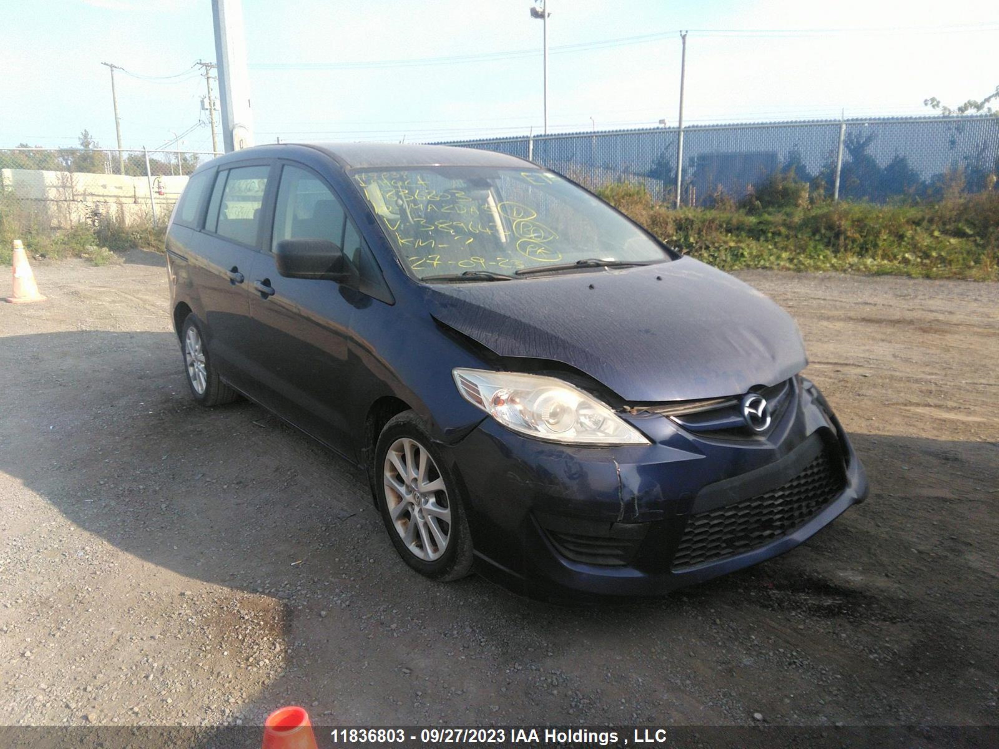 MAZDA 5 2010 jm1cr2w39a0389643