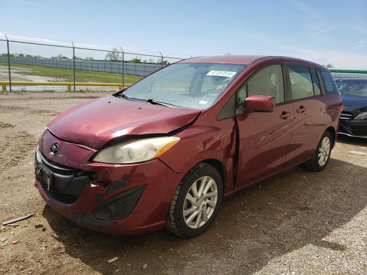 MAZDA 5 2012 jm1cw2bl0c0108167