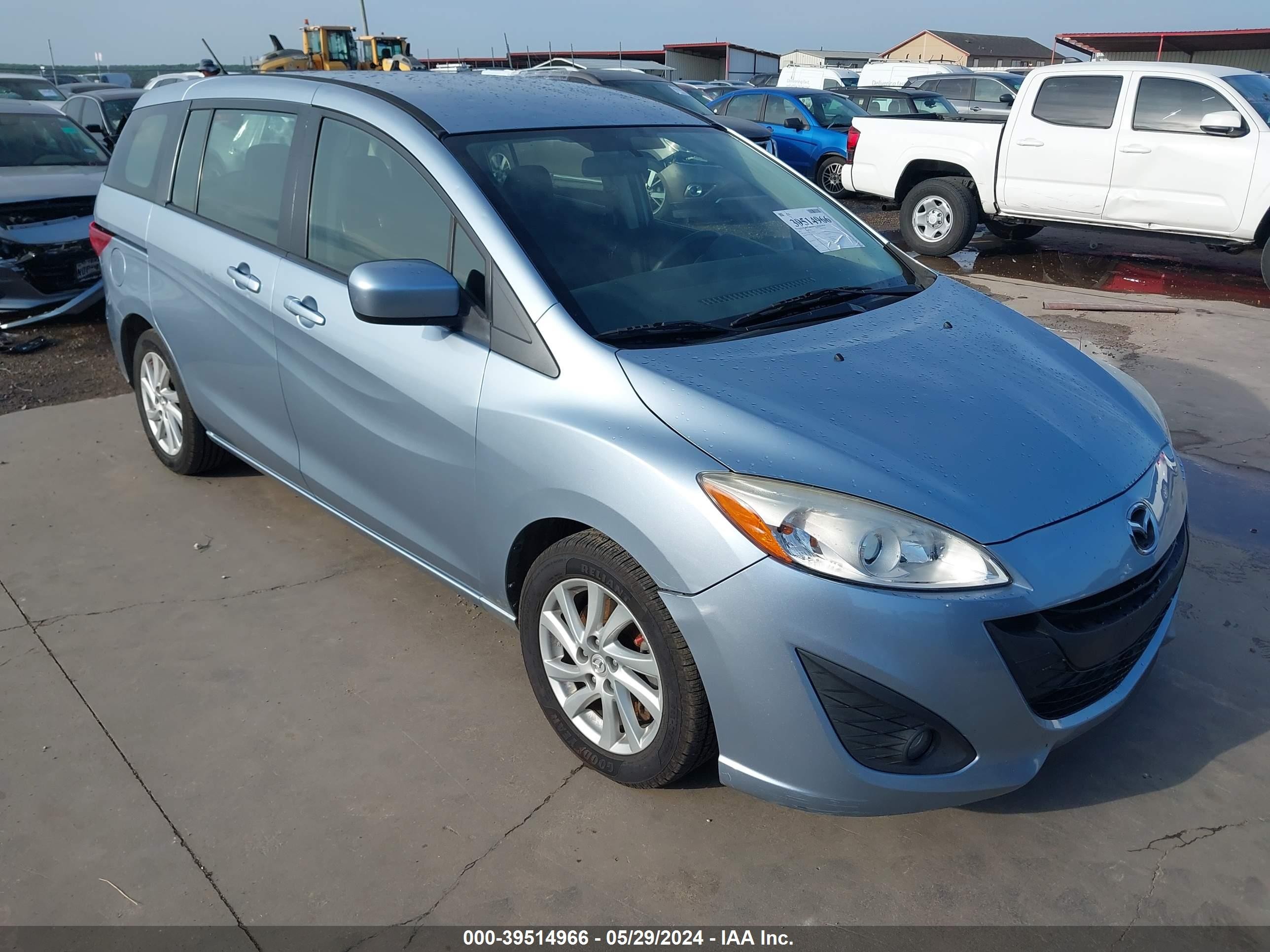 MAZDA 5 2012 jm1cw2bl0c0130878