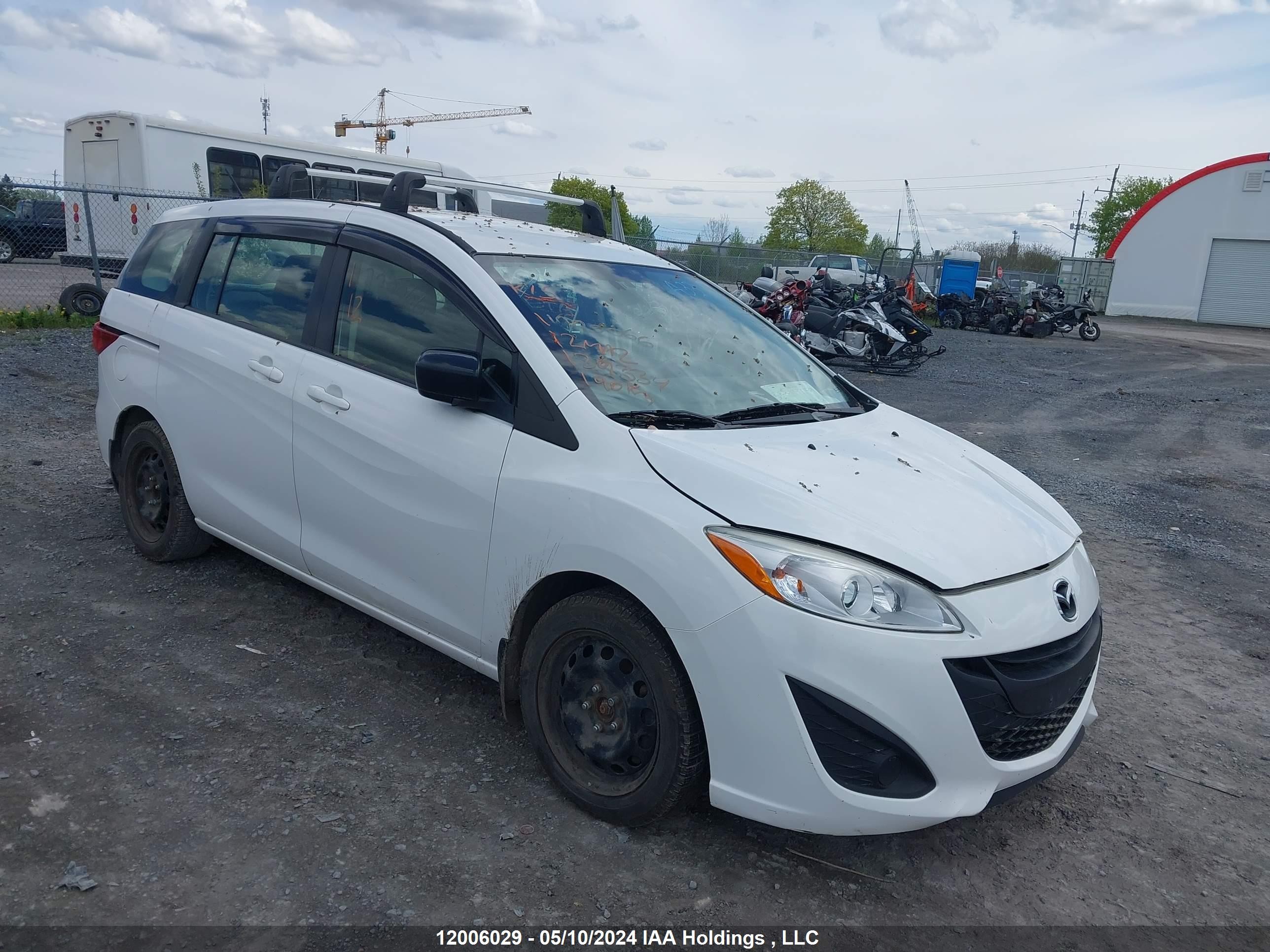 MAZDA 5 2012 jm1cw2cl1c0129334