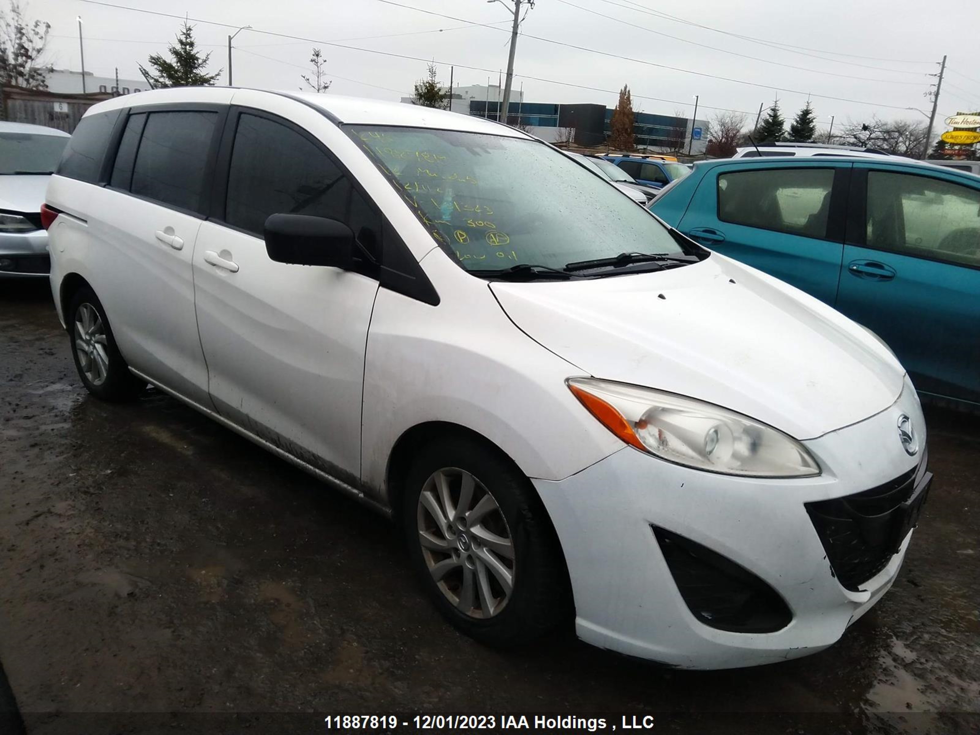 MAZDA 5 2012 jm1cw2cl6c0131323