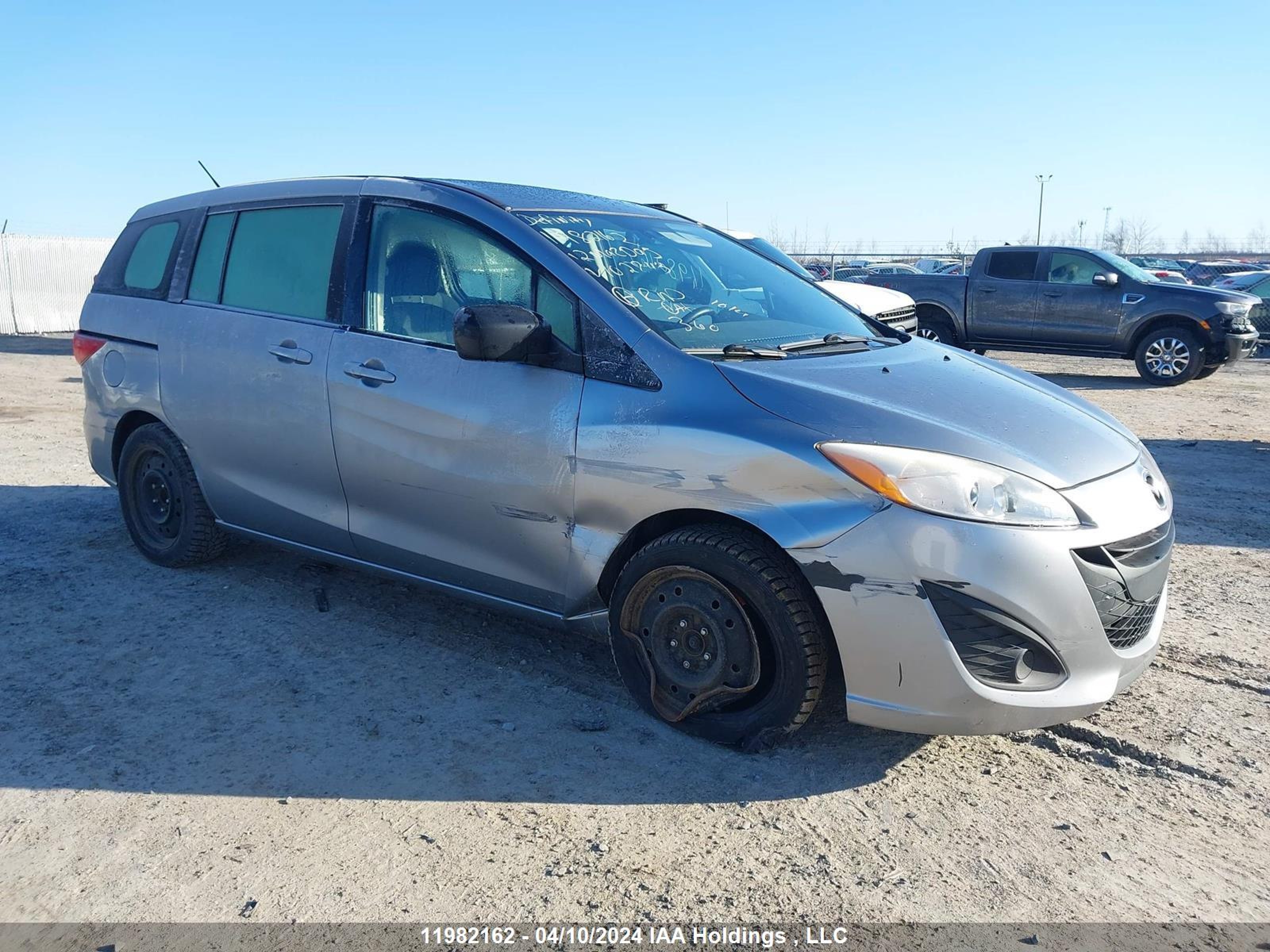 MAZDA 5 2012 jm1cw2cl8c0102843