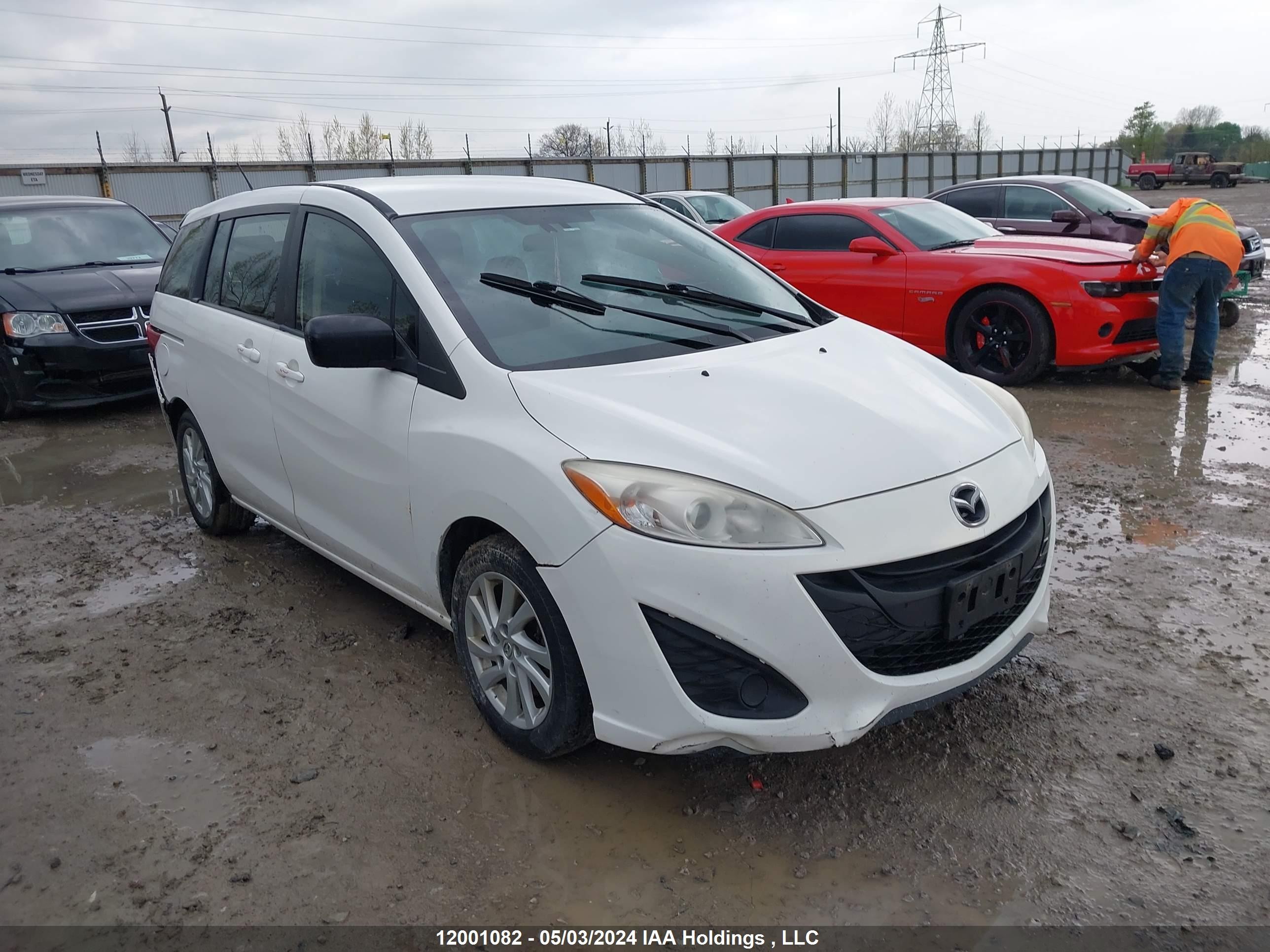 MAZDA 5 2012 jm1cw2cl9c0133485