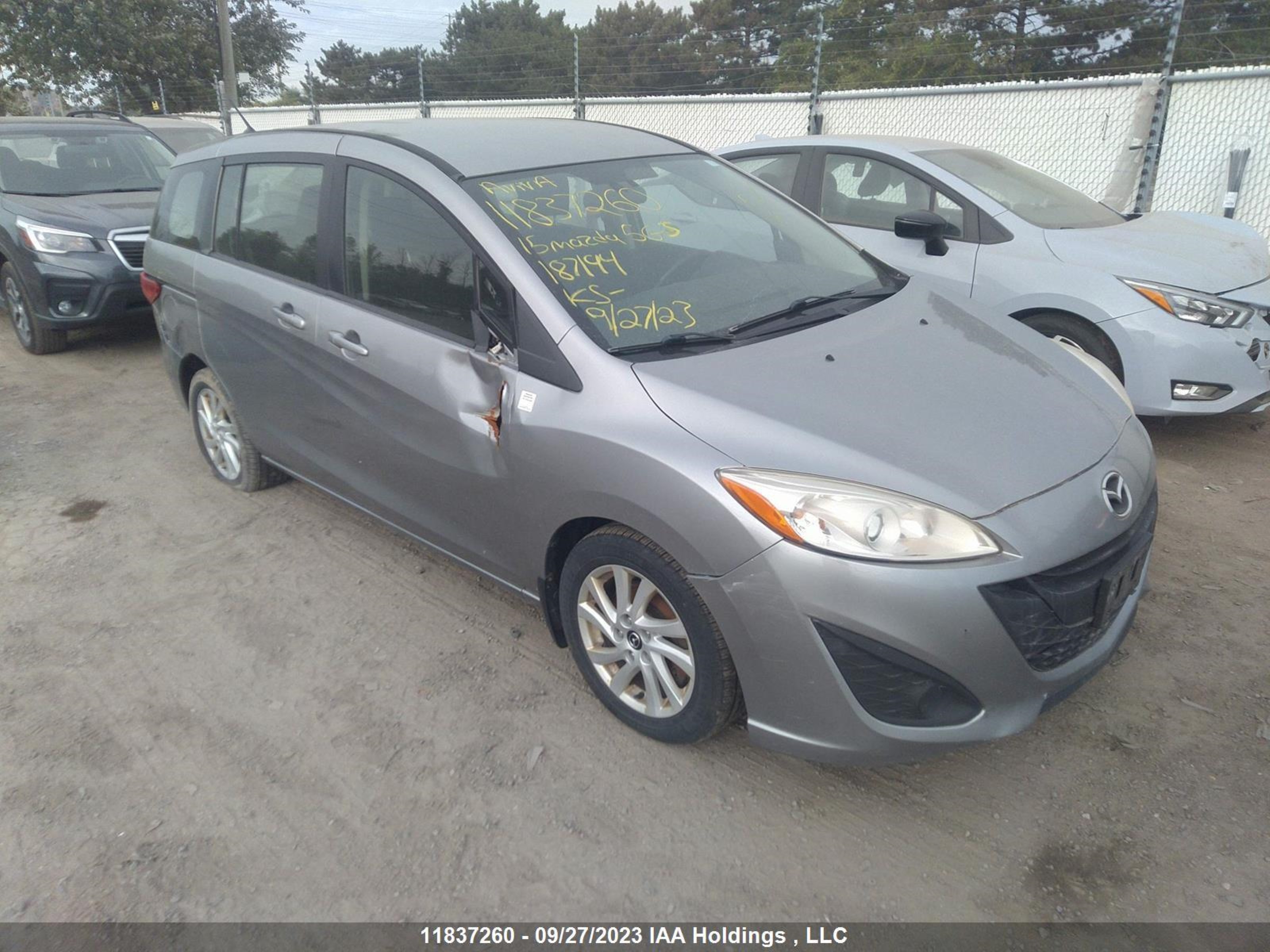 MAZDA 5 2015 jm1cw2cl9f0187194