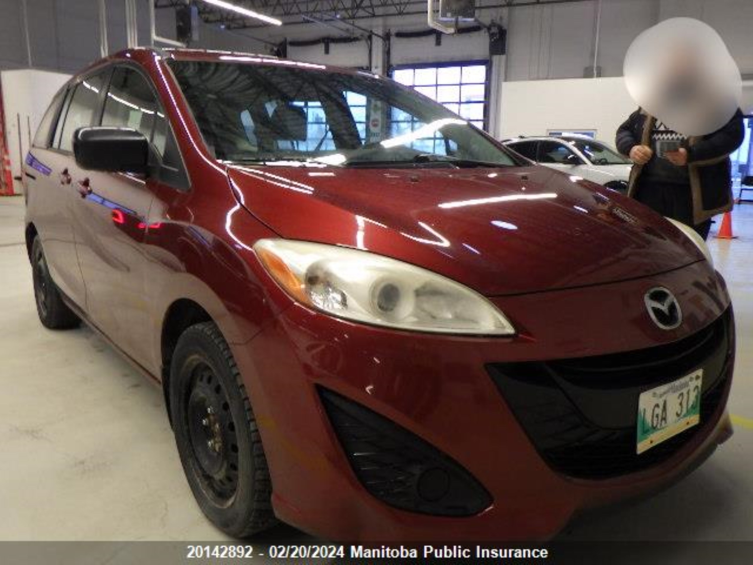 MAZDA 5 2012 jm1cw2clxc0104528