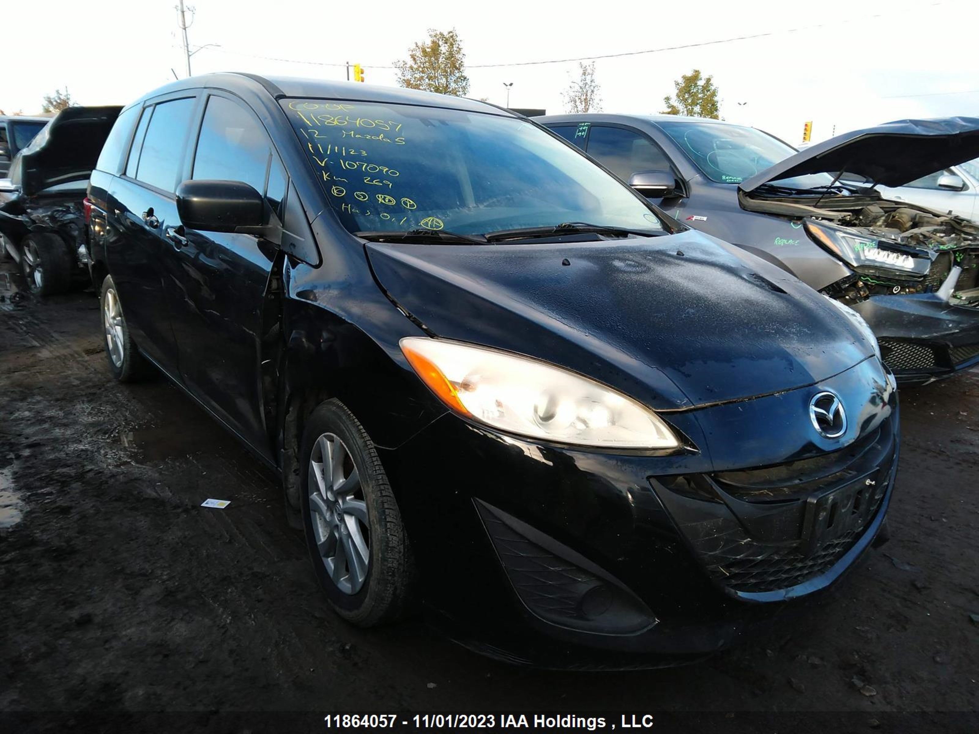 MAZDA 5 2012 jm1cw2clxc0107090