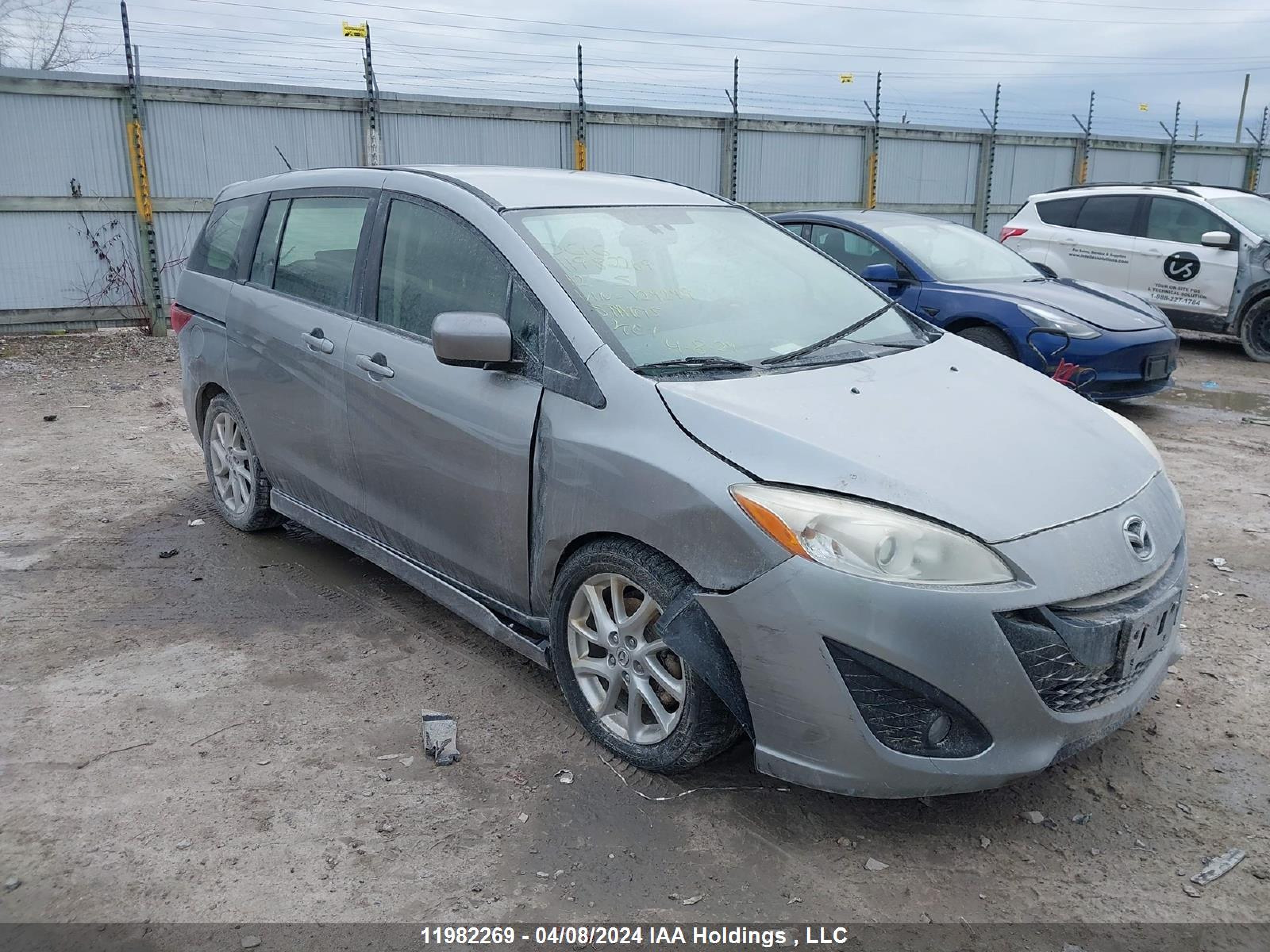 MAZDA 5 2012 jm1cw2dl1c0129249