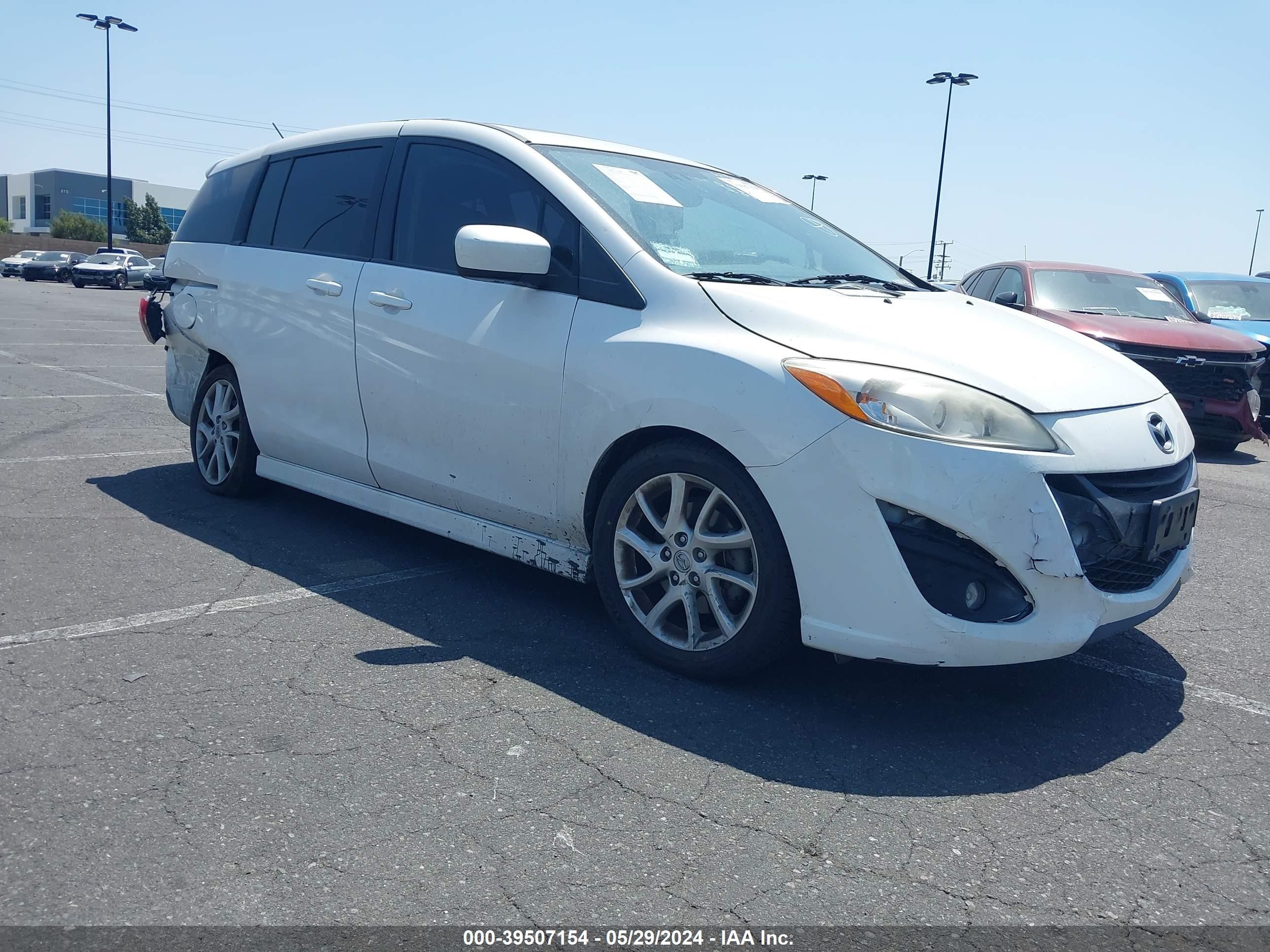 MAZDA 5 2012 jm1cw2dl5c0136740