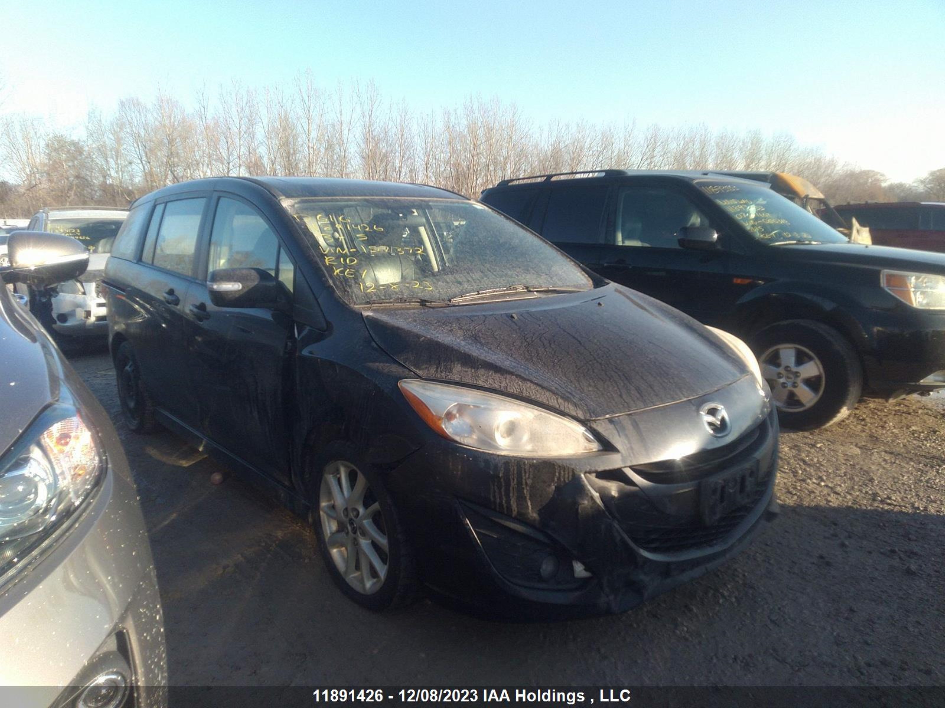 MAZDA 5 2013 jm1cw2dl6d0157372