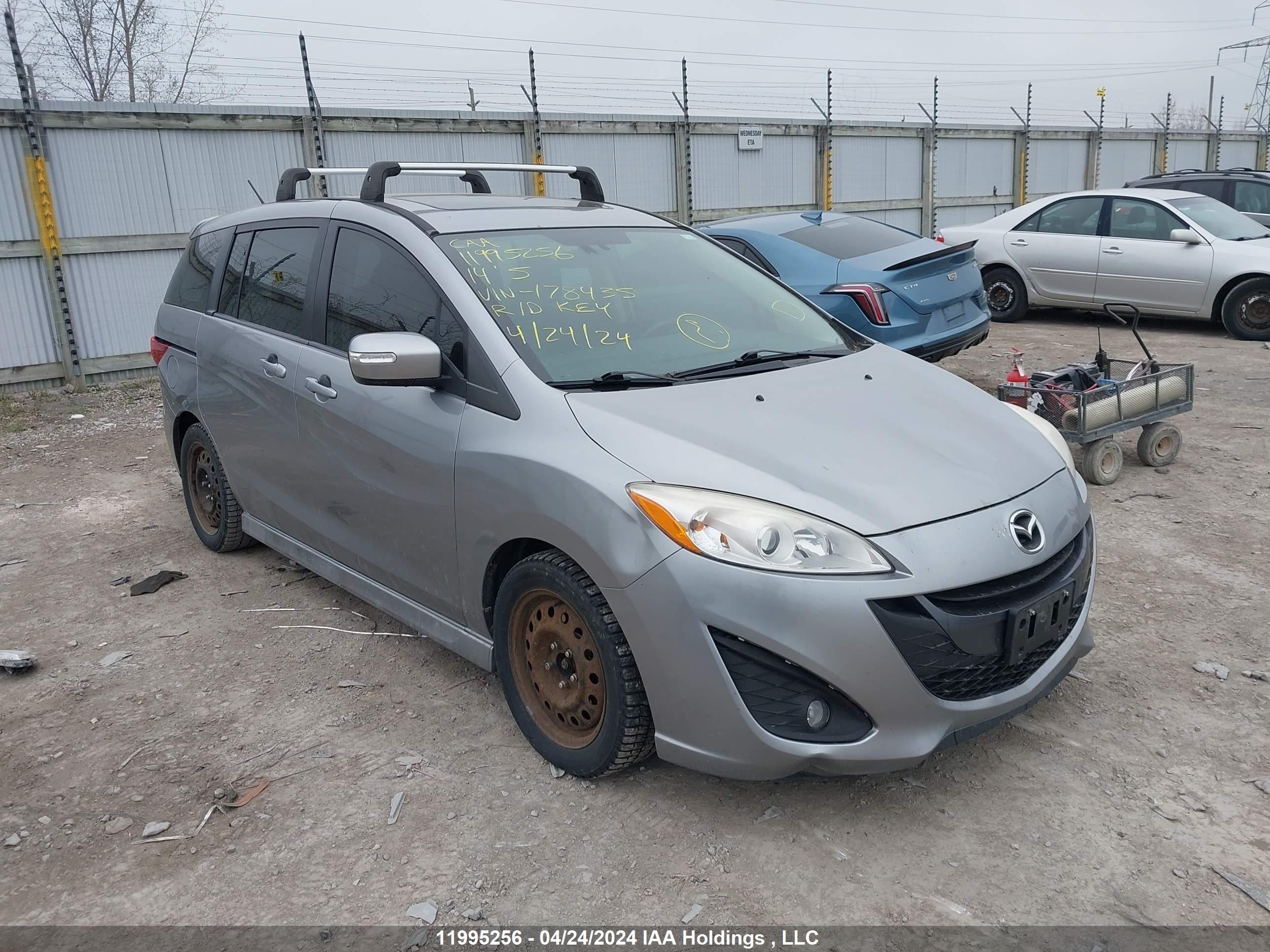 MAZDA 5 2014 jm1cw2dl8e0178435