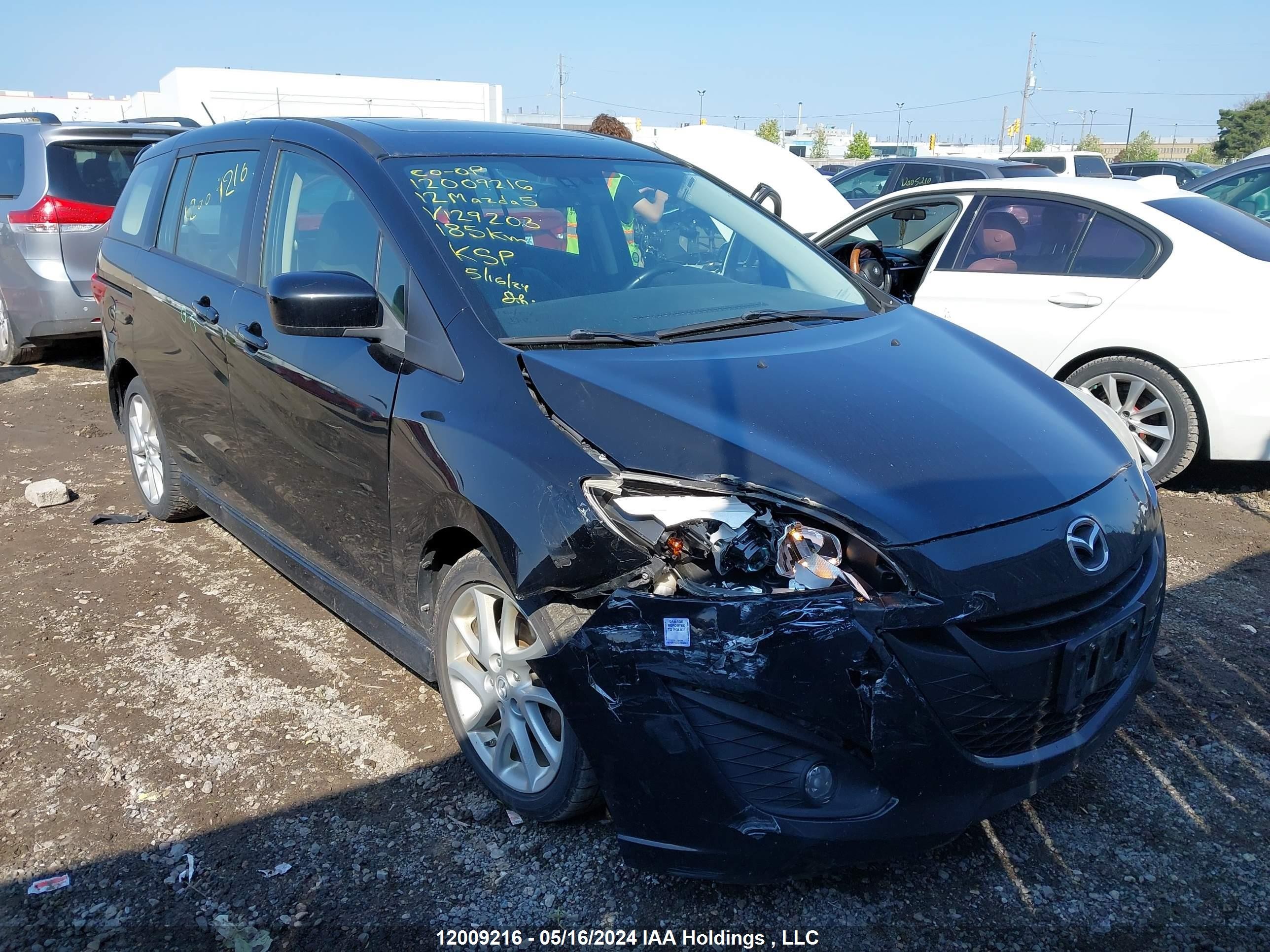 MAZDA 5 2012 jm1cw2dlxc0129203