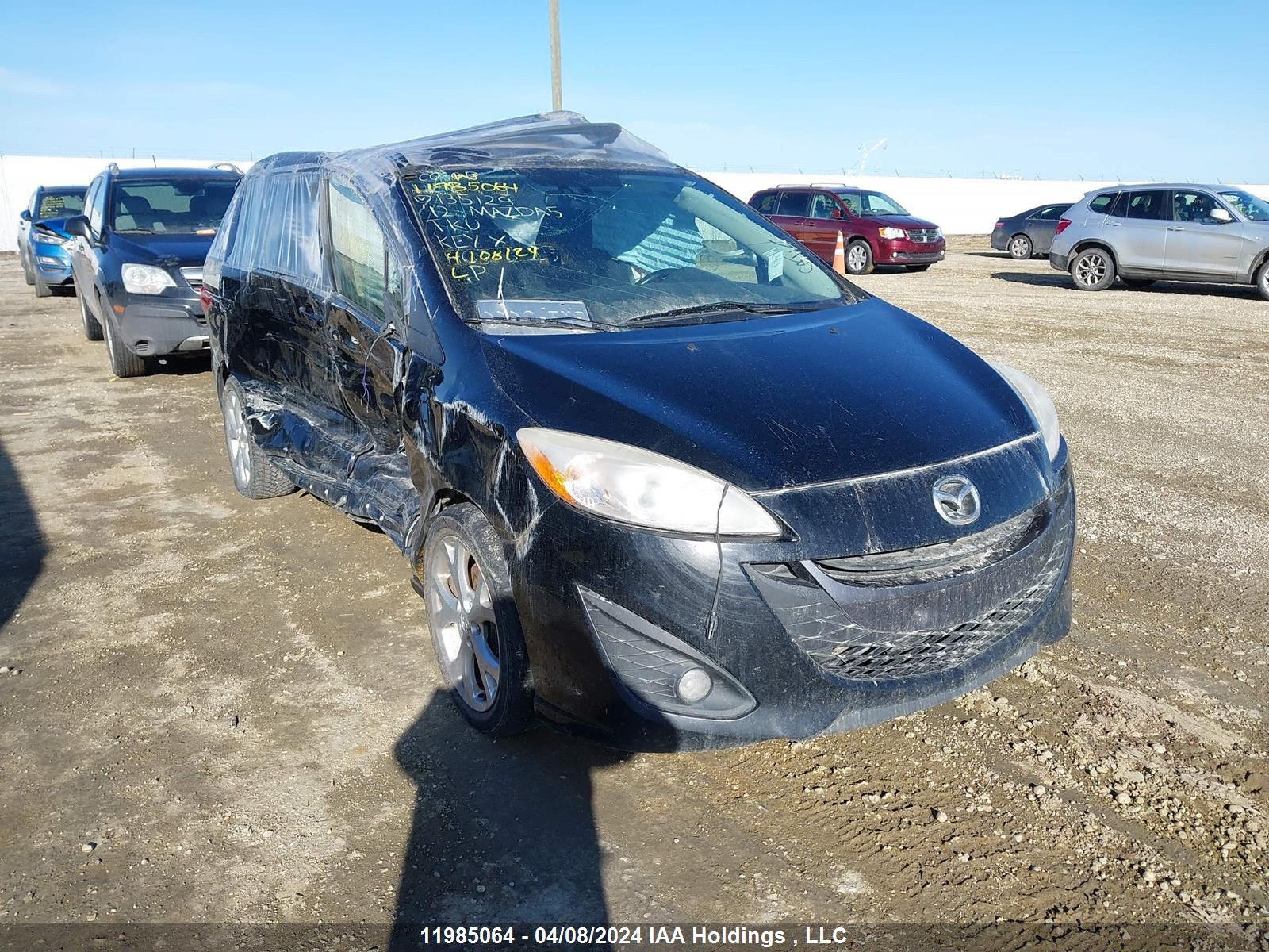 MAZDA 5 2012 jm1cw2dlxc0135129