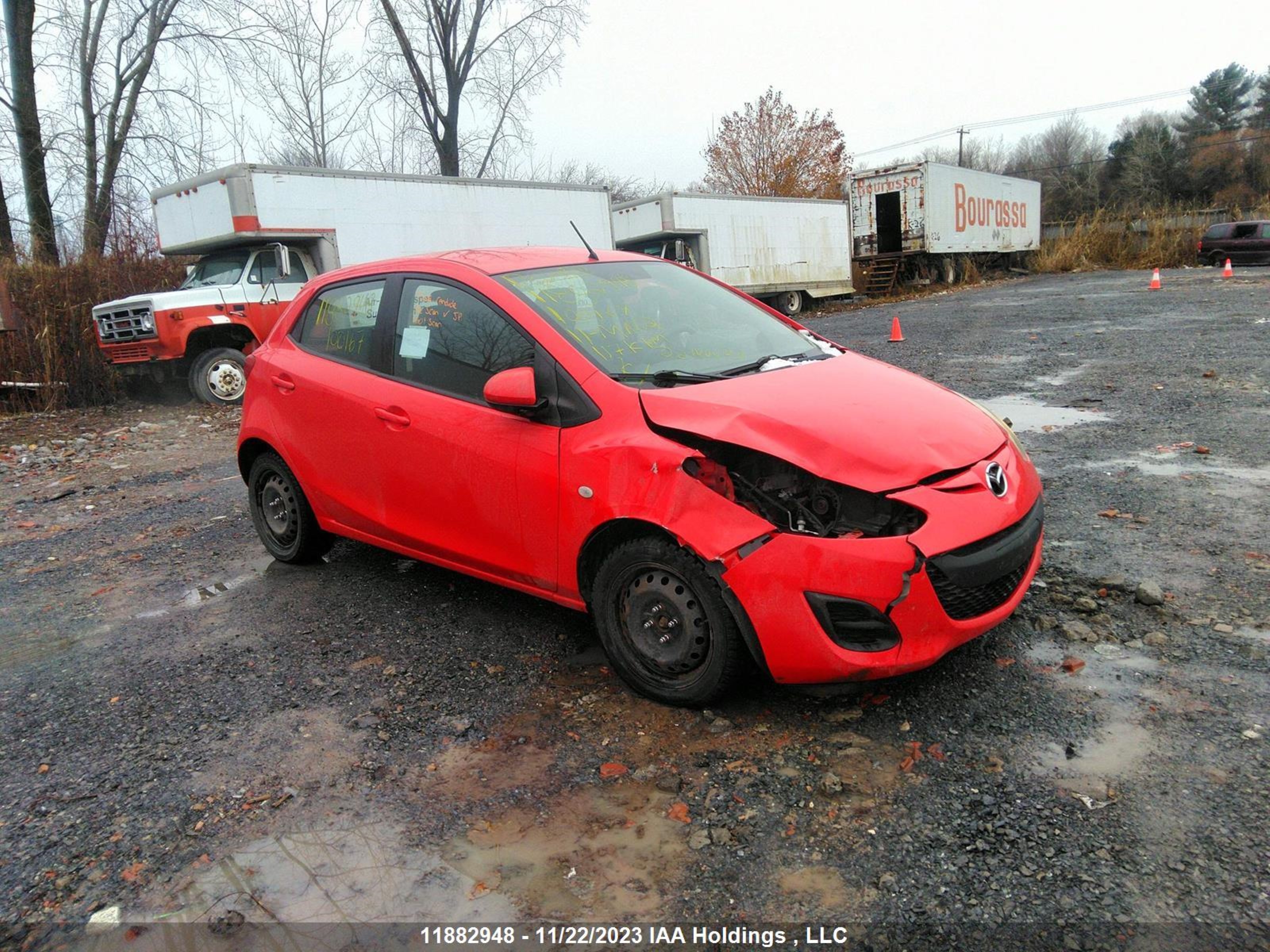 MAZDA 2 2011 jm1de1hy0b0100167