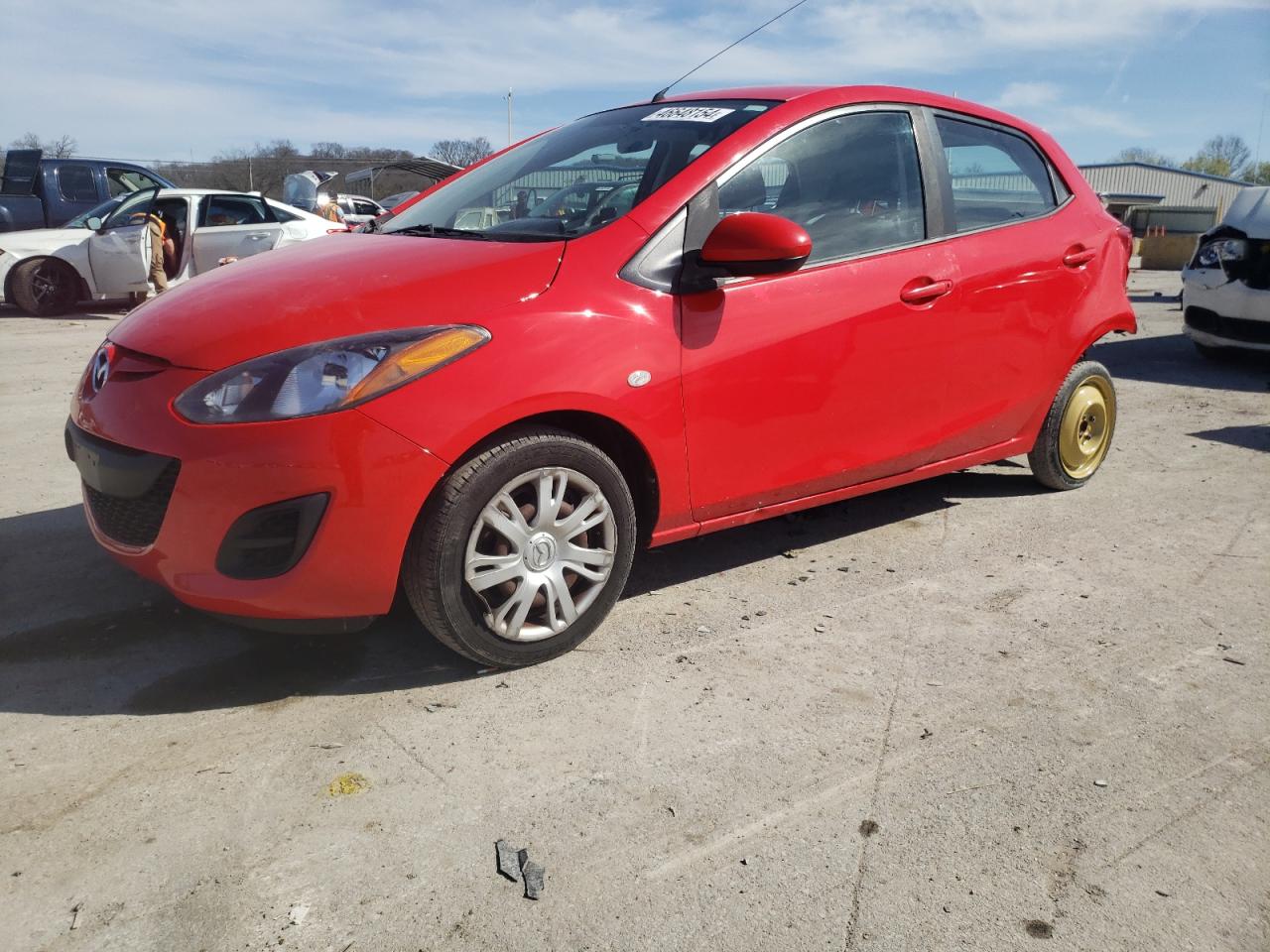 MAZDA 2 2011 jm1de1hy1b0128270