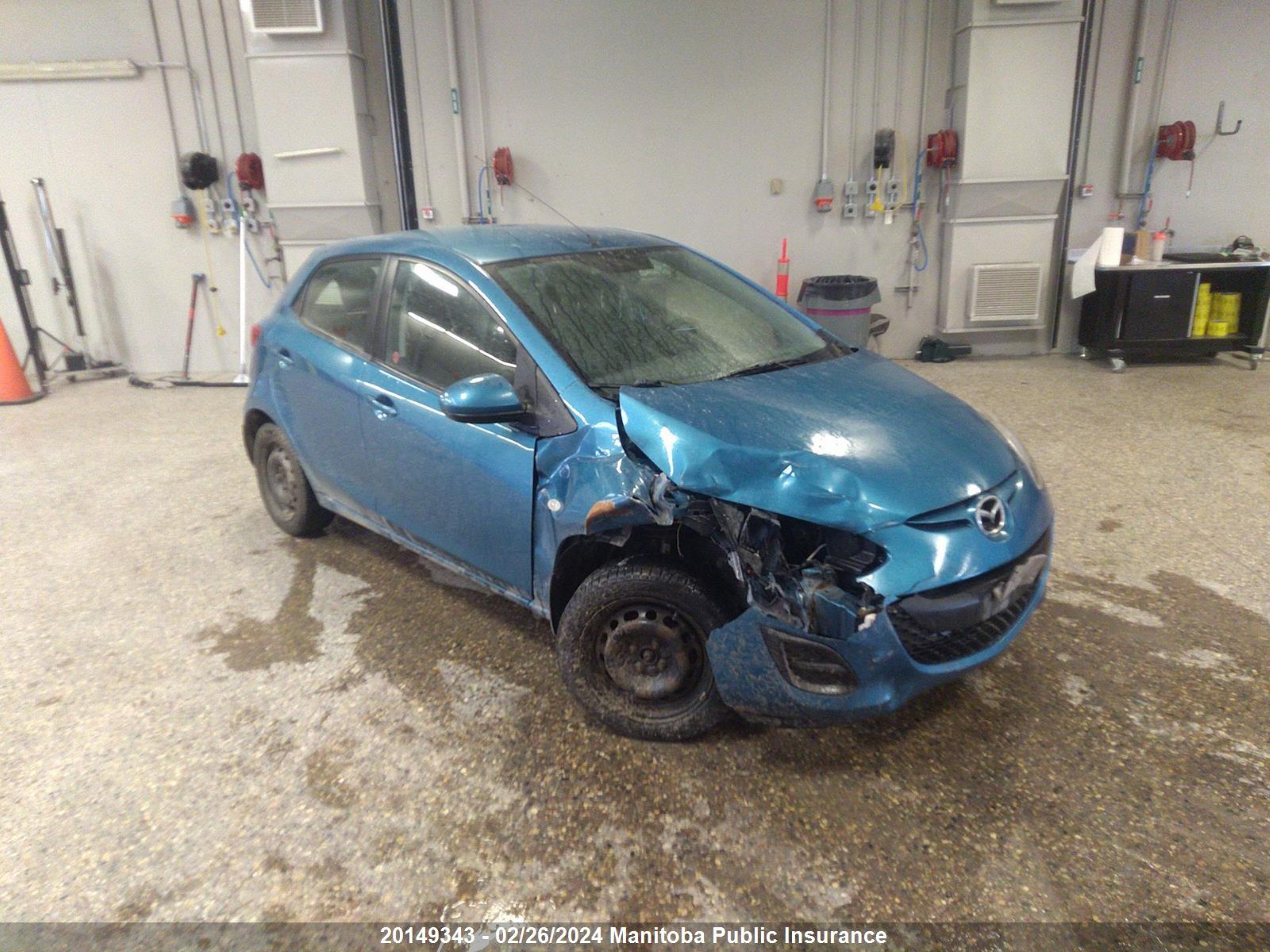 MAZDA 2 2011 jm1de1hy3b0110756