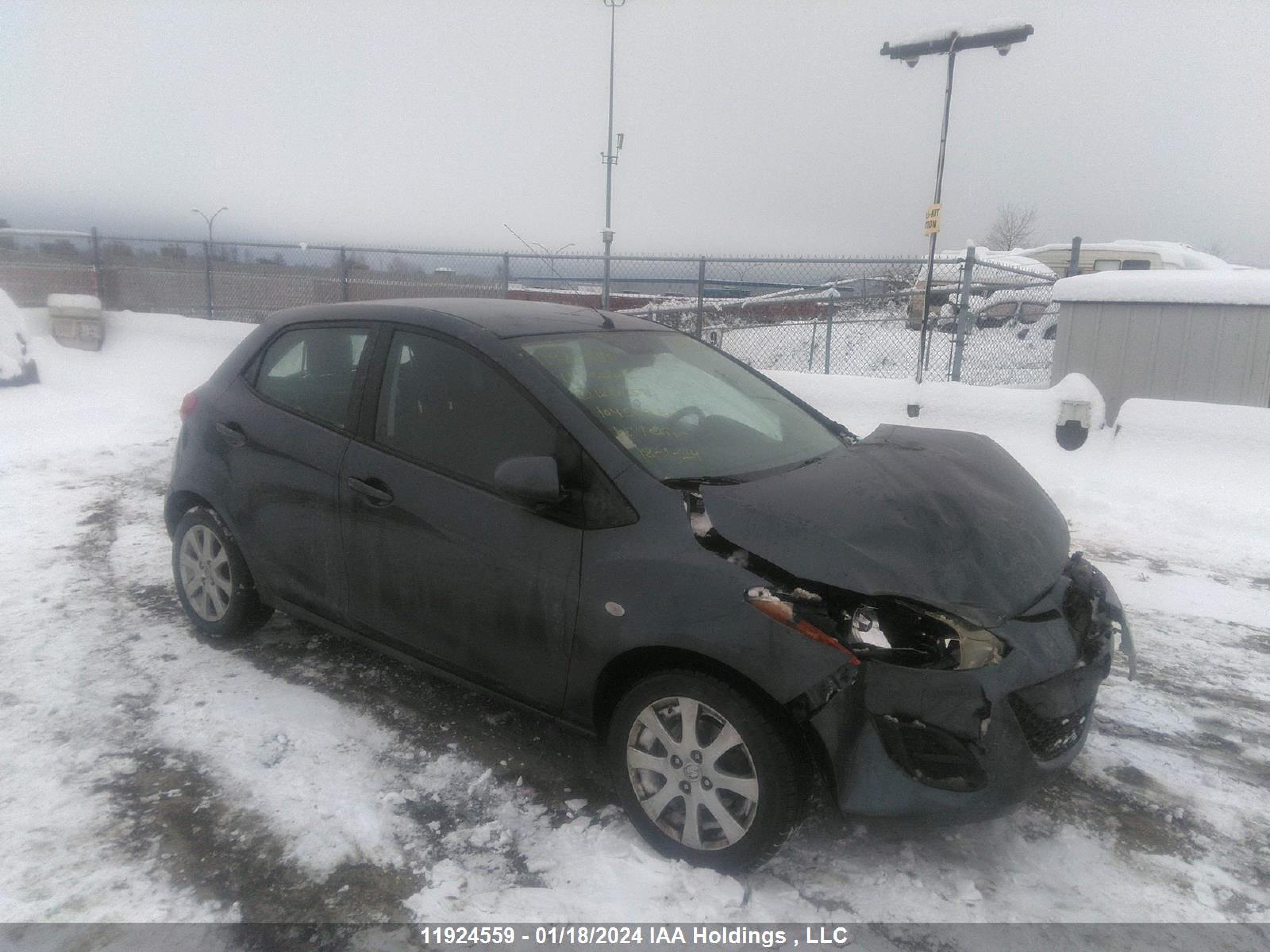 MAZDA 2 2011 jm1de1hy6b0120858