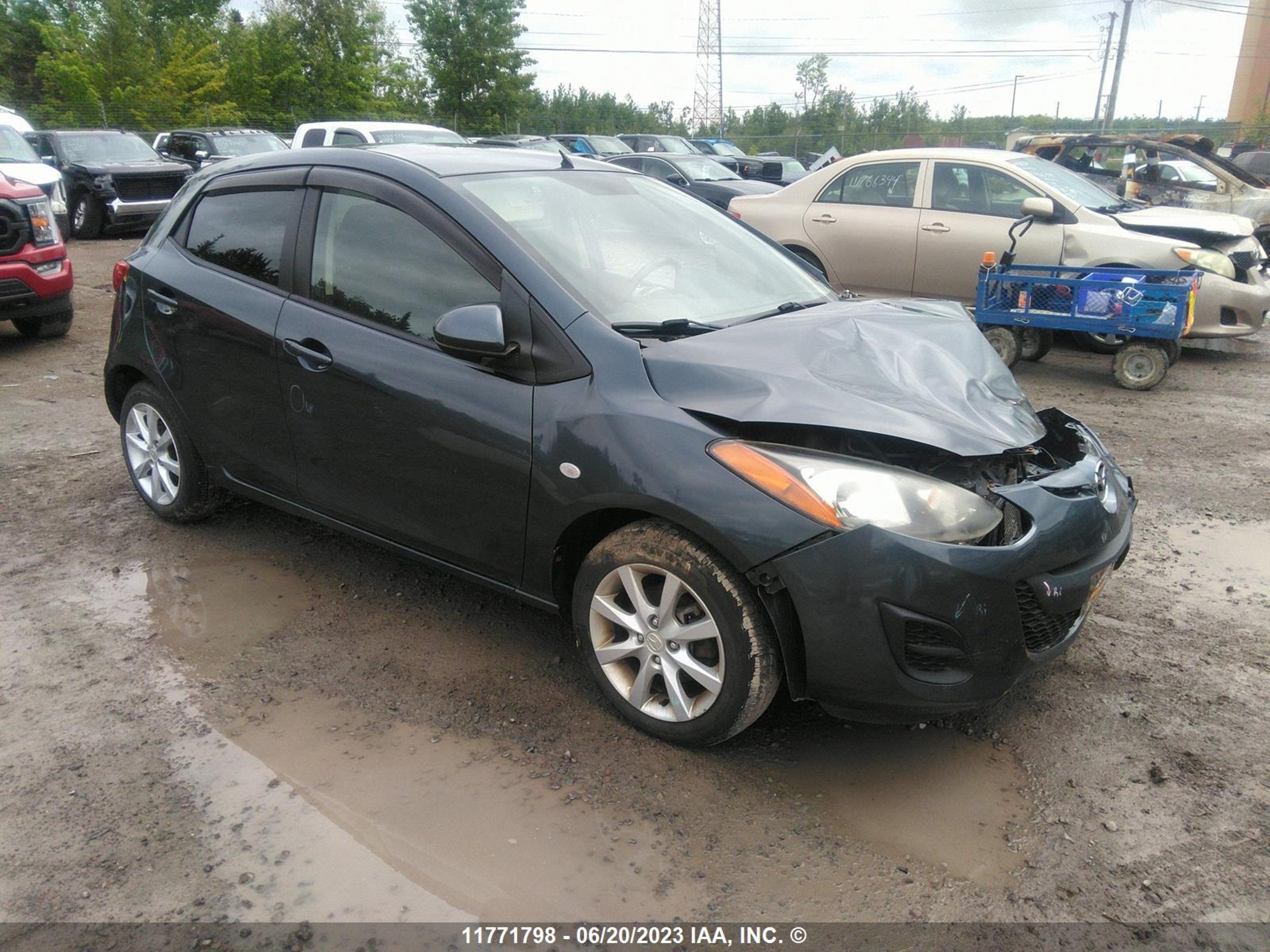 MAZDA 2 2011 jm1de1hy7b0111568