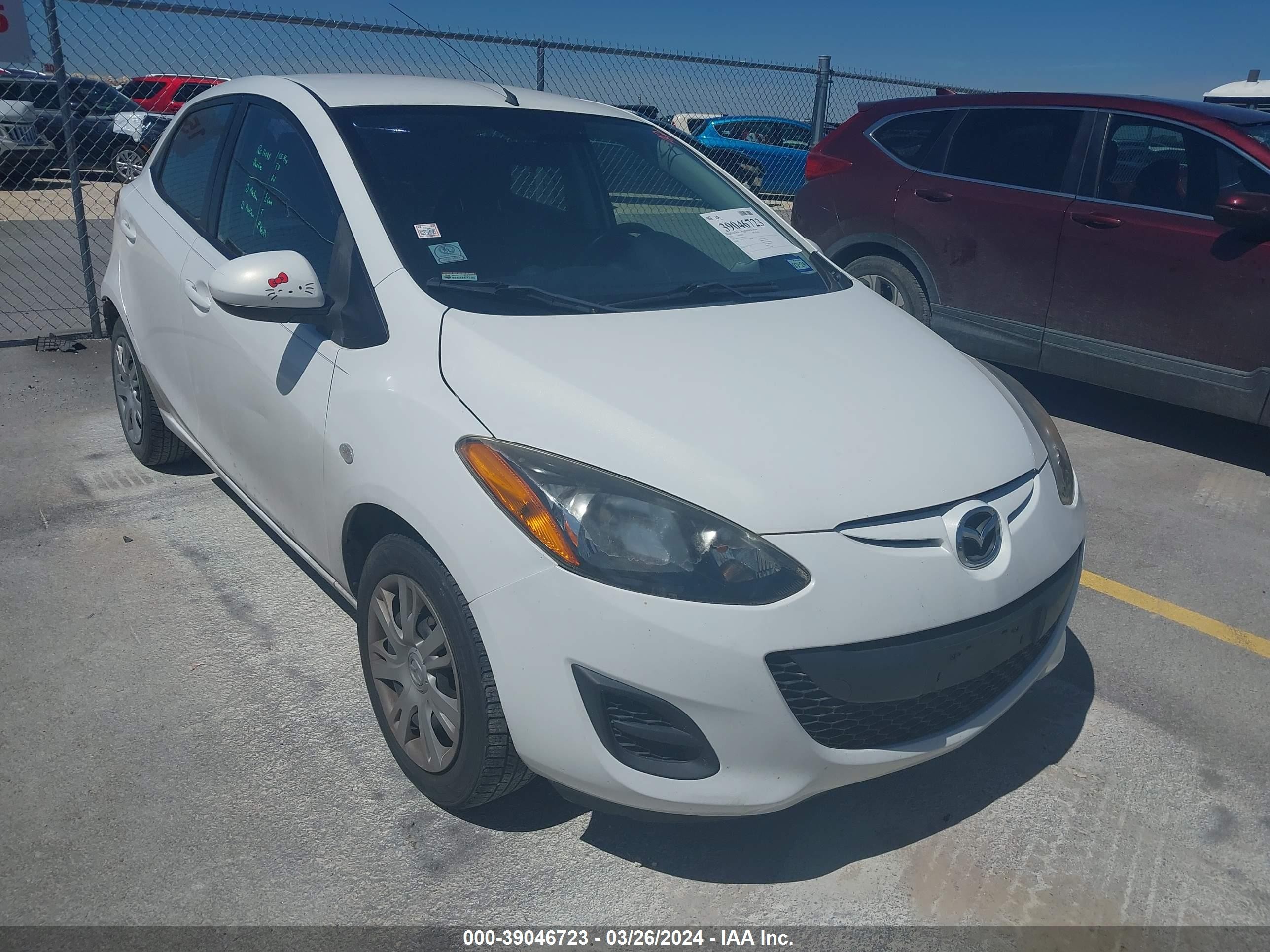 MAZDA 2 2011 jm1de1hy7b0123039