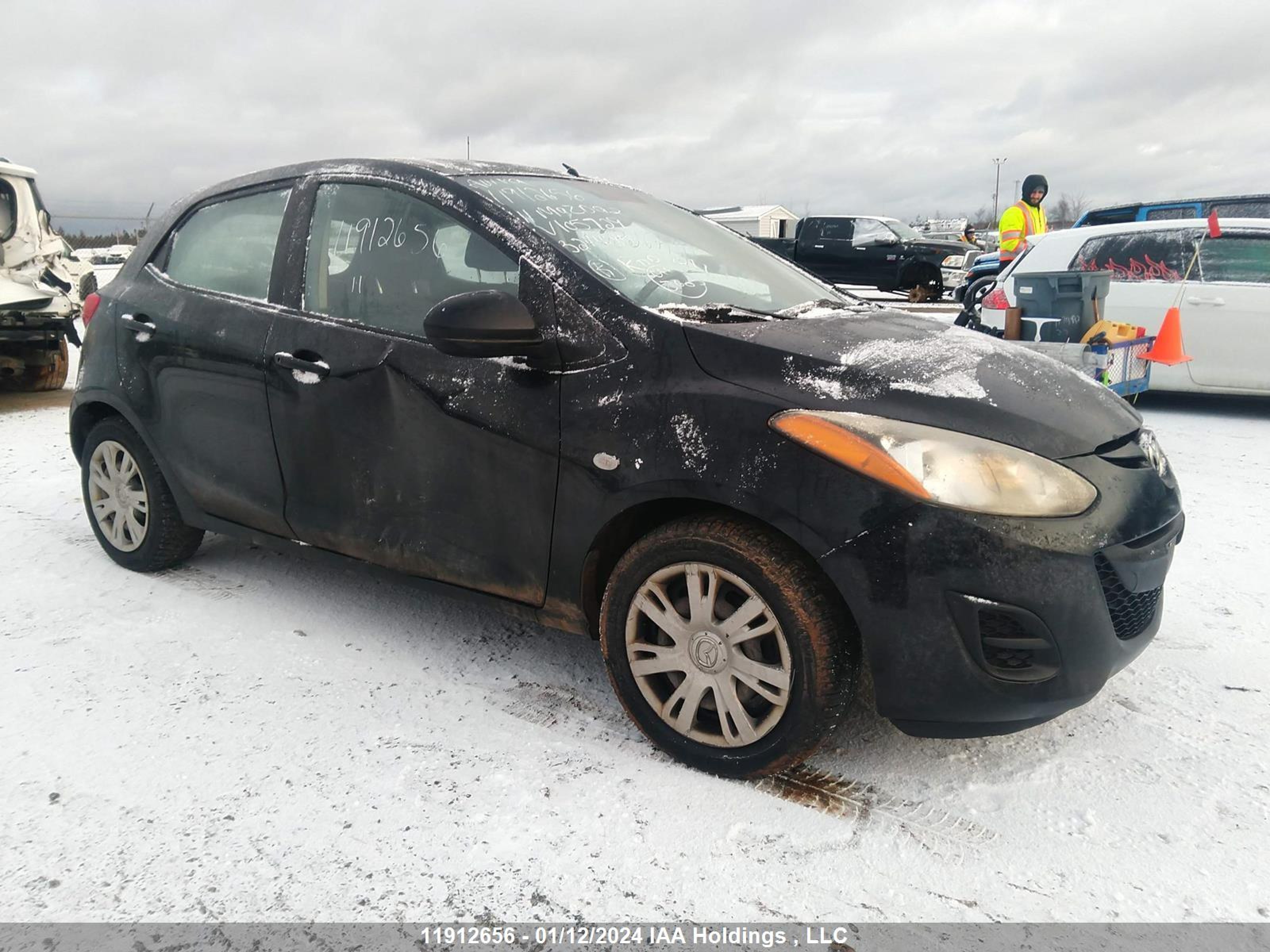 MAZDA 2 2011 jm1de1hy8b0105729