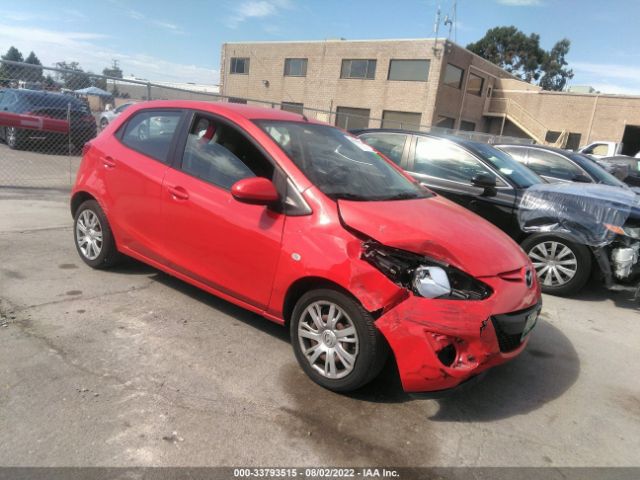 MAZDA 2 2012 jm1de1ky2c0135674