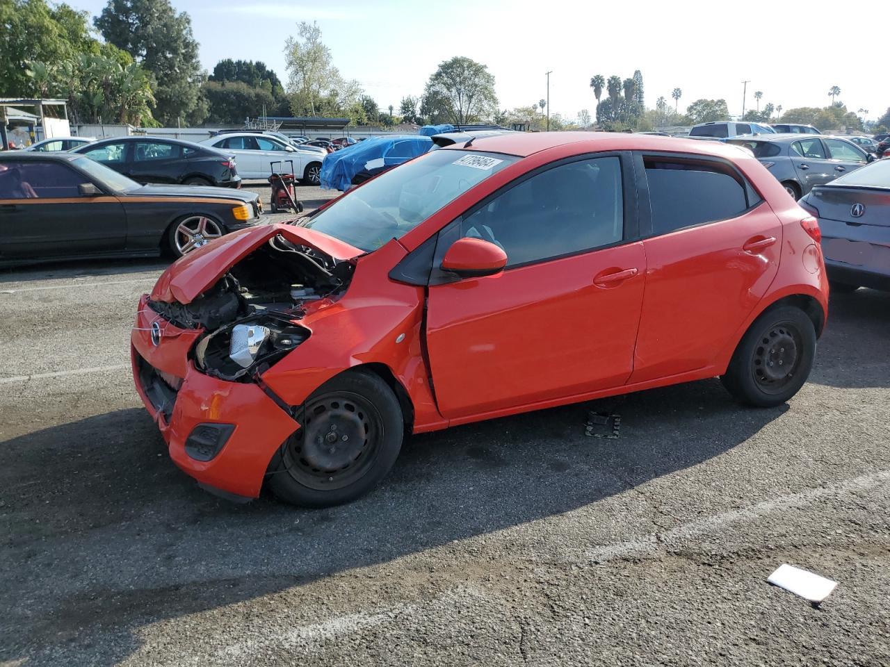 MAZDA 2 2012 jm1de1ky2c0147789